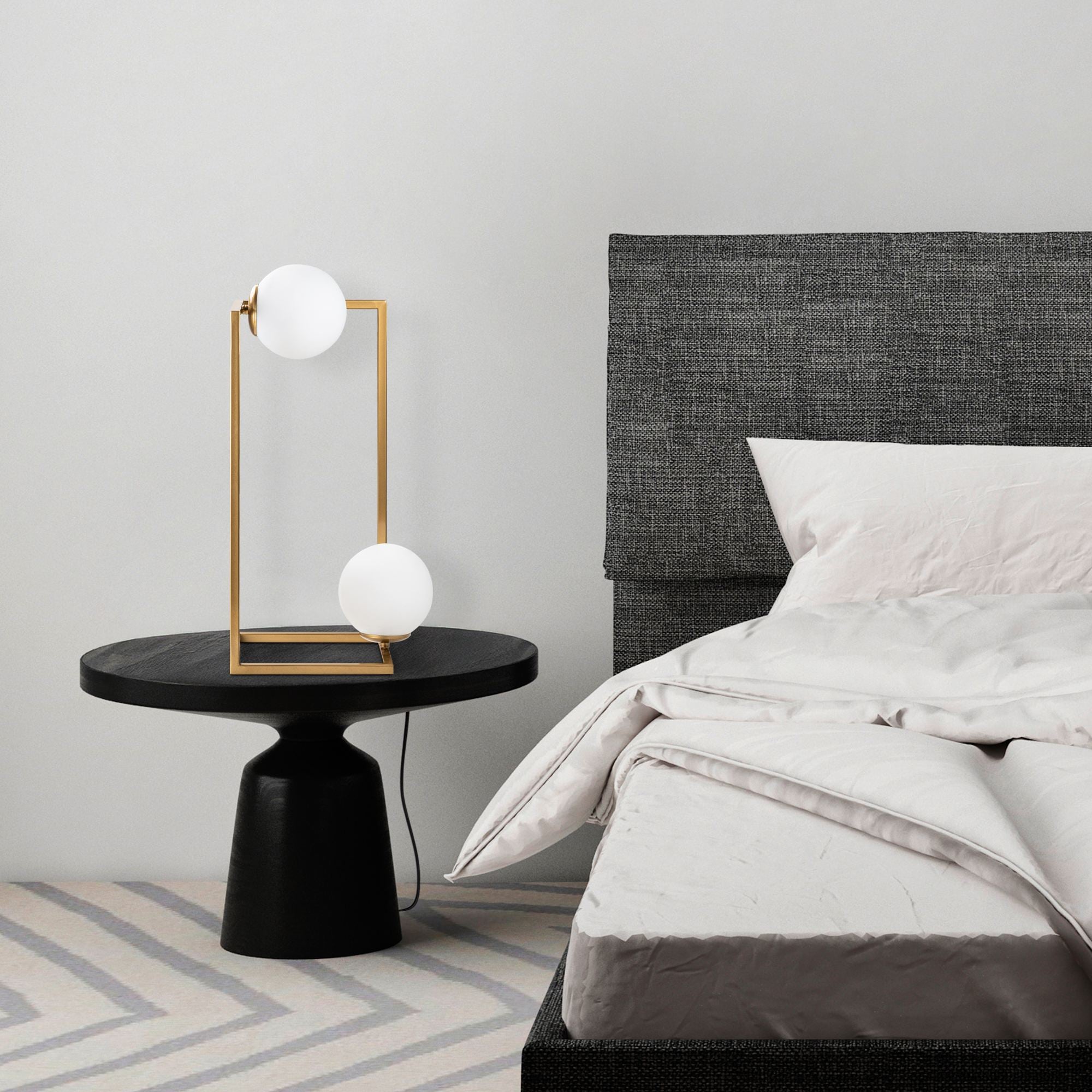 Candeeiro de mesa-Corner-Ouro