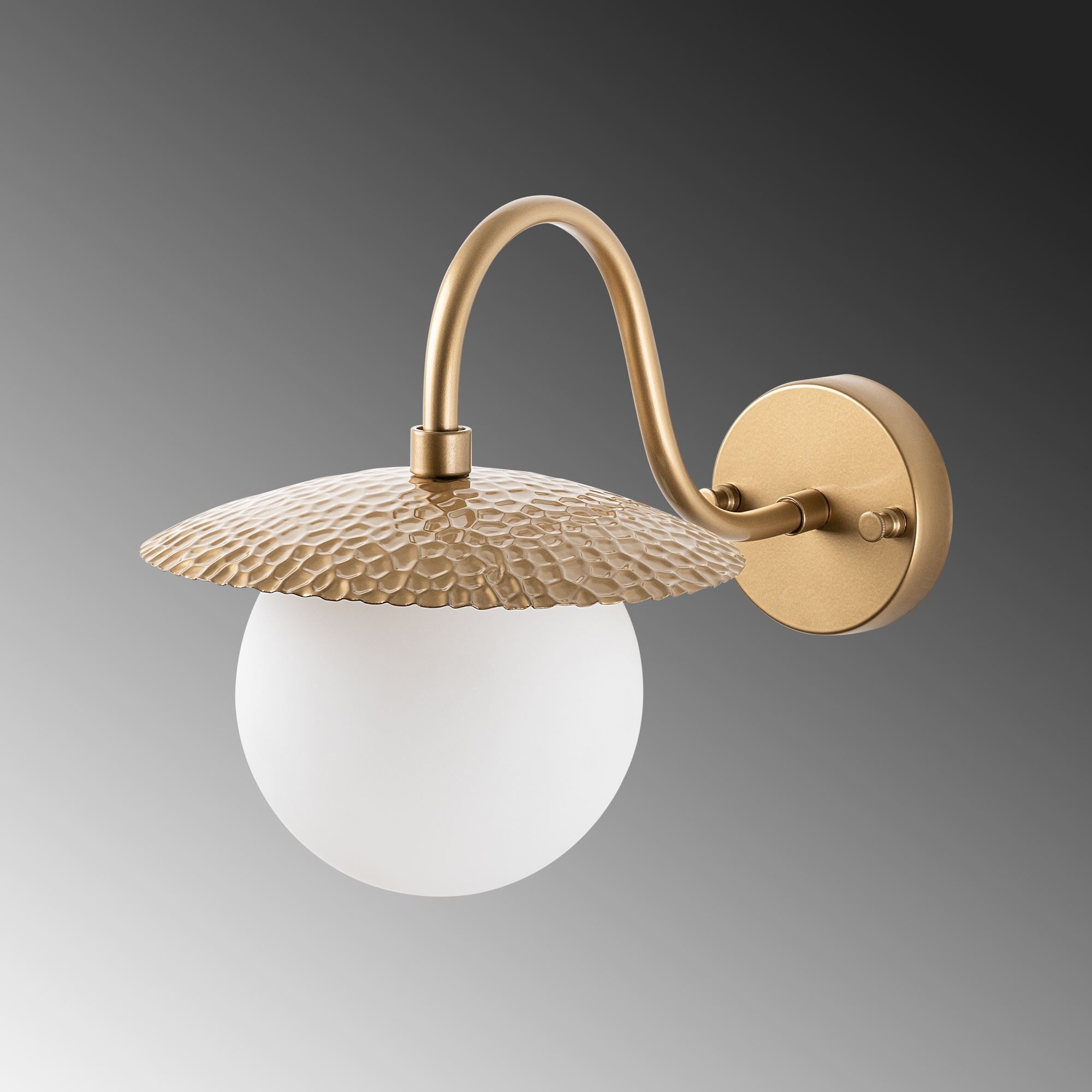 Candeeiro de Parede-Anemon-Ouro