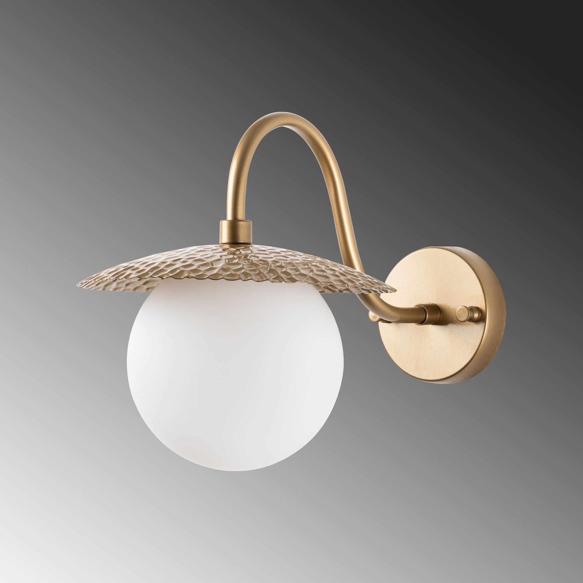 Candeeiro de Parede-Anemon-Ouro