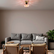 Candeeiro de Teto  - Benek - Rosa
Preto