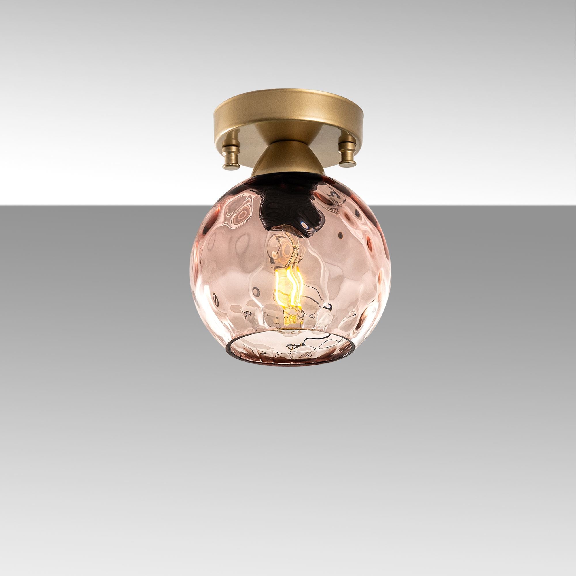 Candeeiro de Teto  - Benek - Rosa
Preto