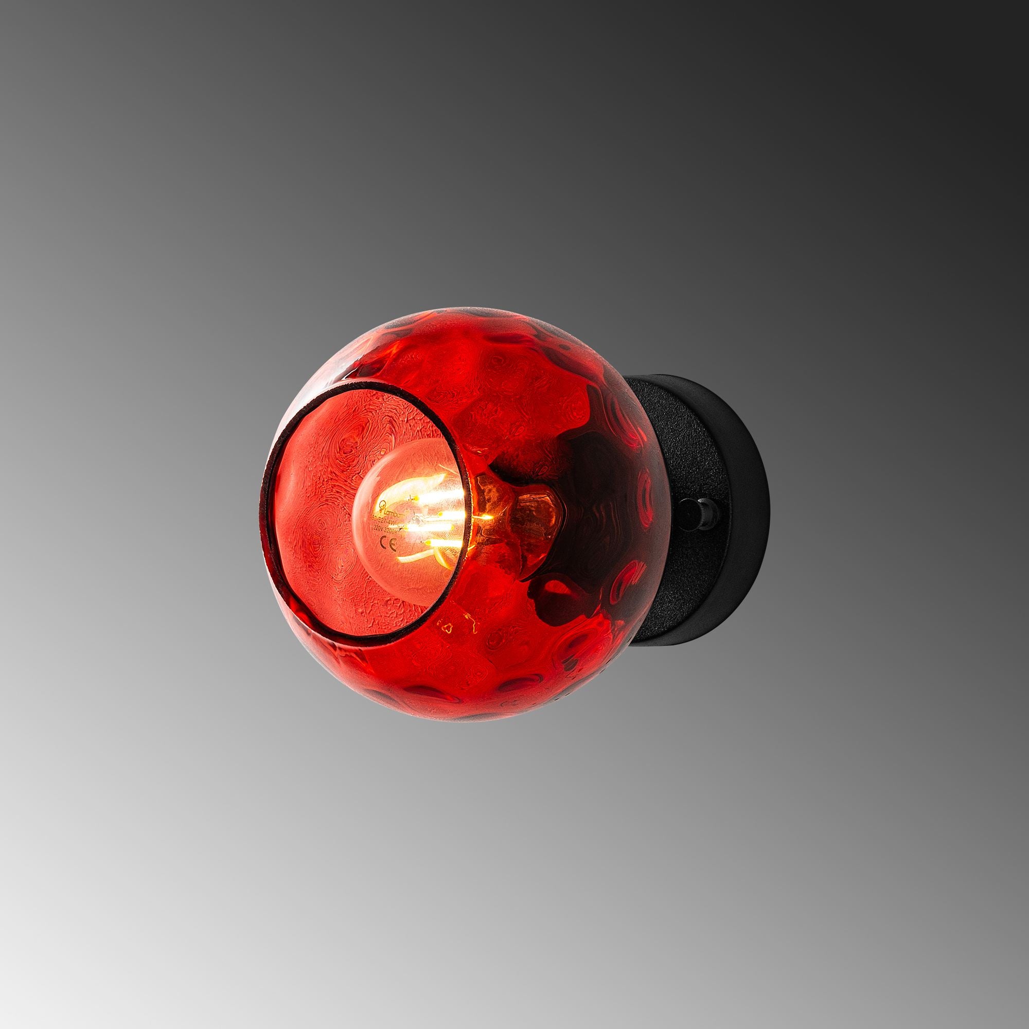 Candeeiro de Parede-Benek-Vermelho
Preto