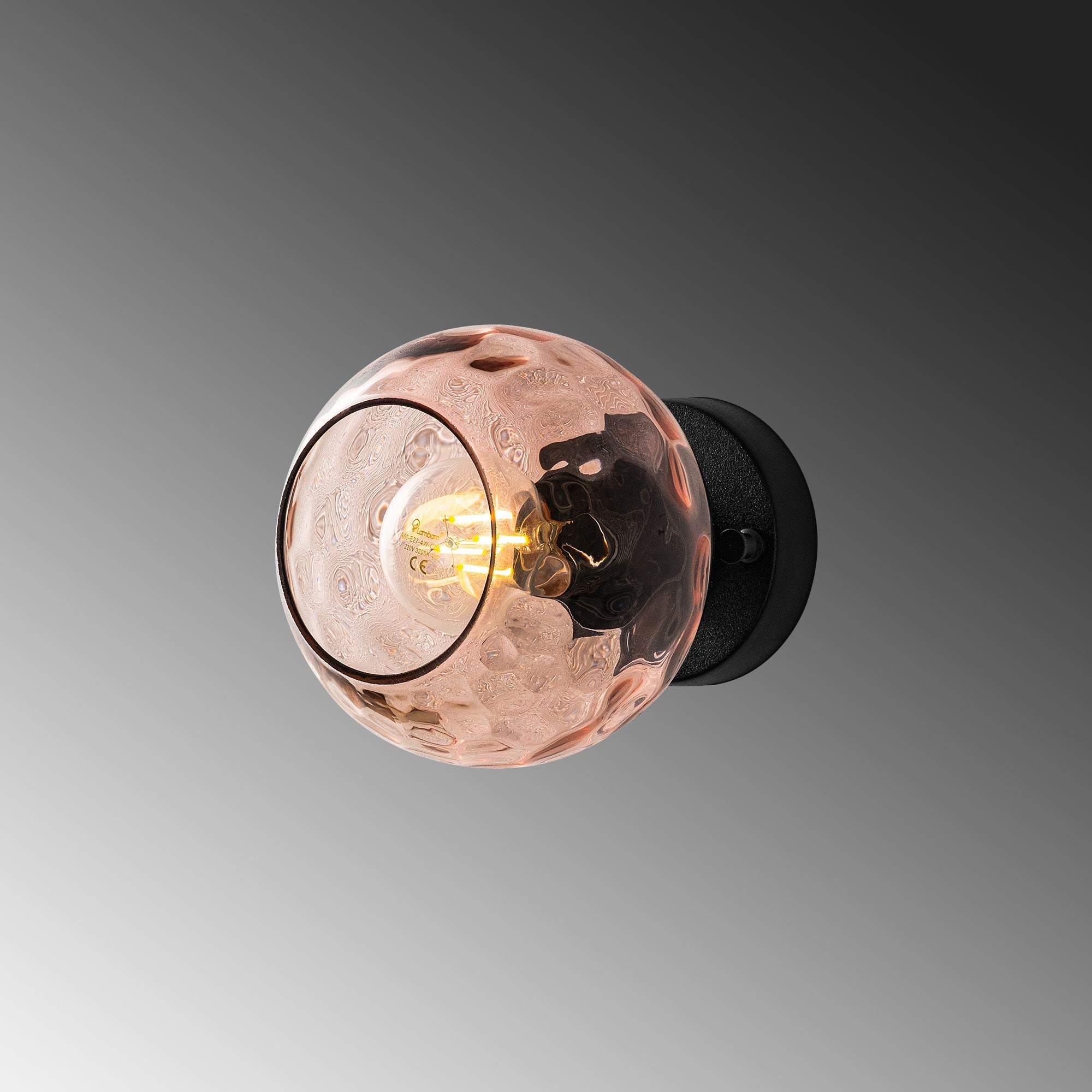 Candeeiro de Parede-Benek-Rosa
Preto