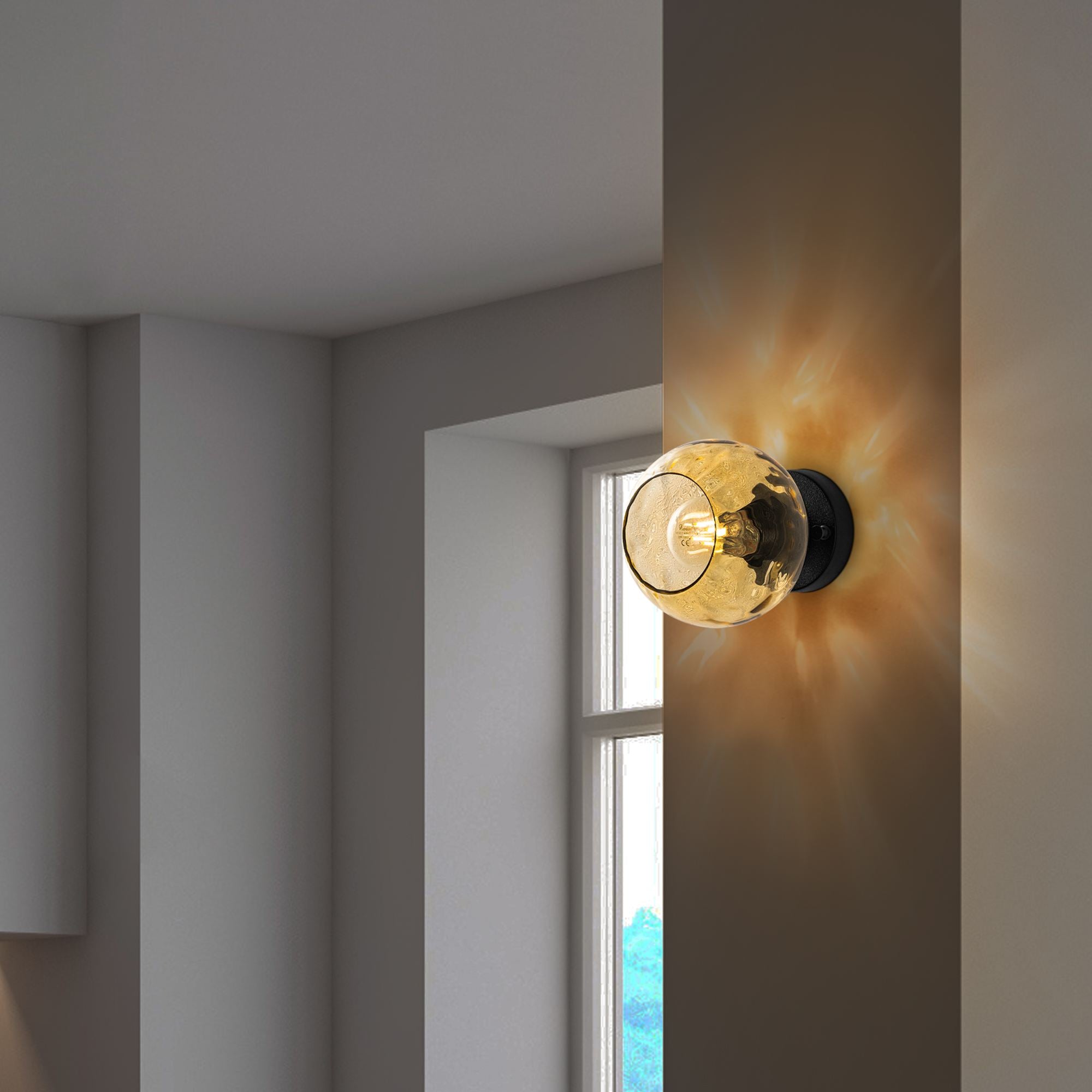 Candeeiro de Parede-Benek-Amarelo
Preto