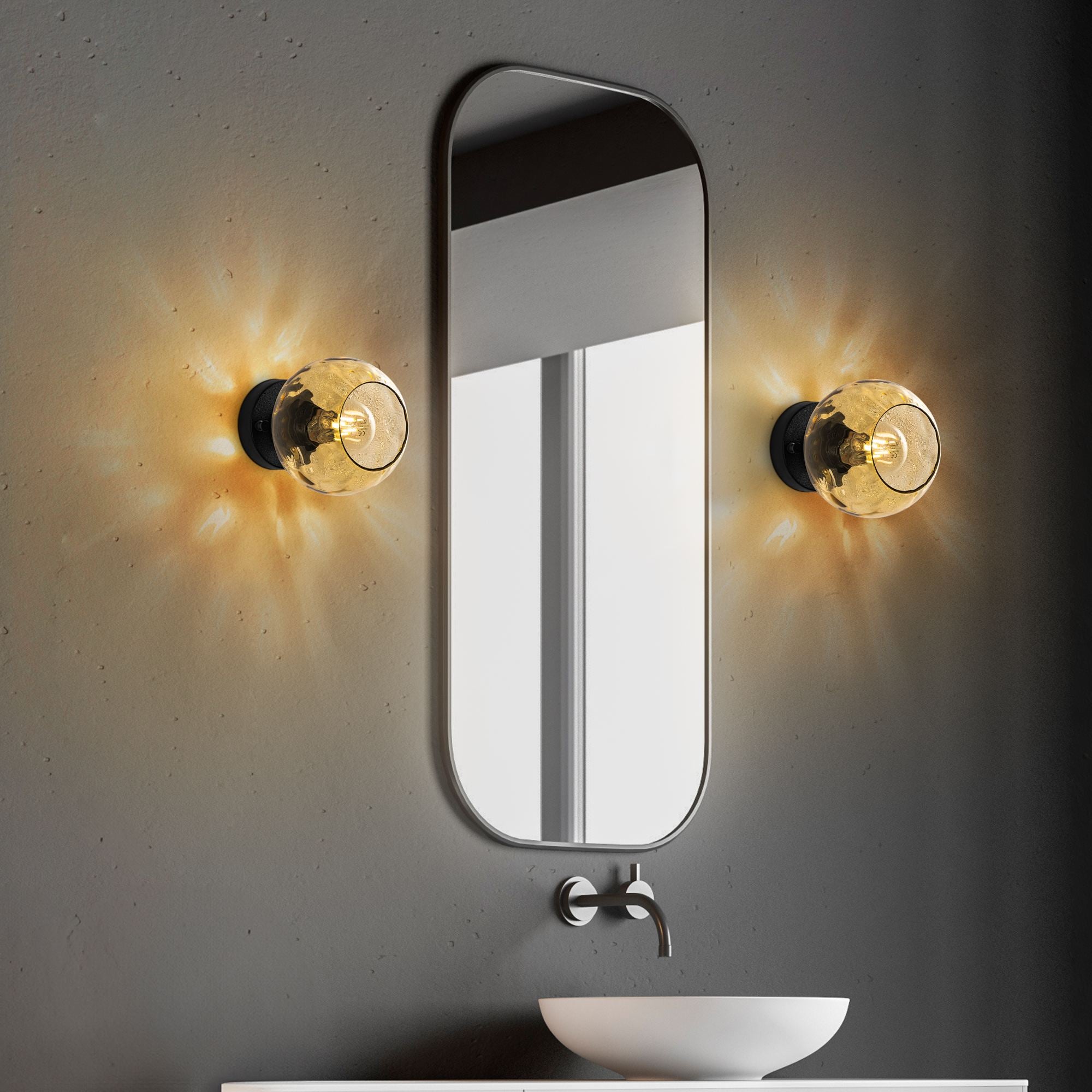 Candeeiro de Parede-Benek-Amarelo
Preto