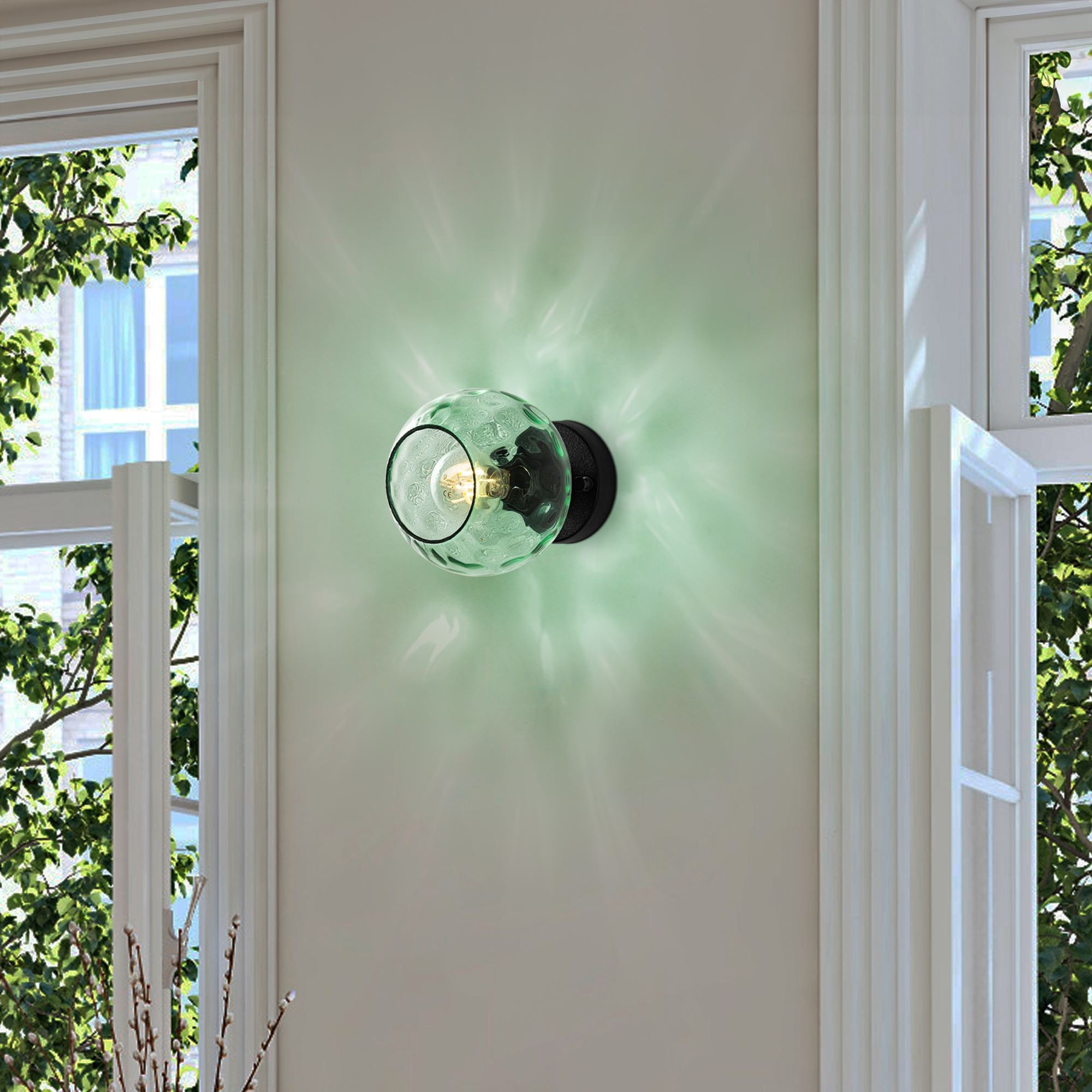 Candeeiro de Parede-Benek-Menta
Preto