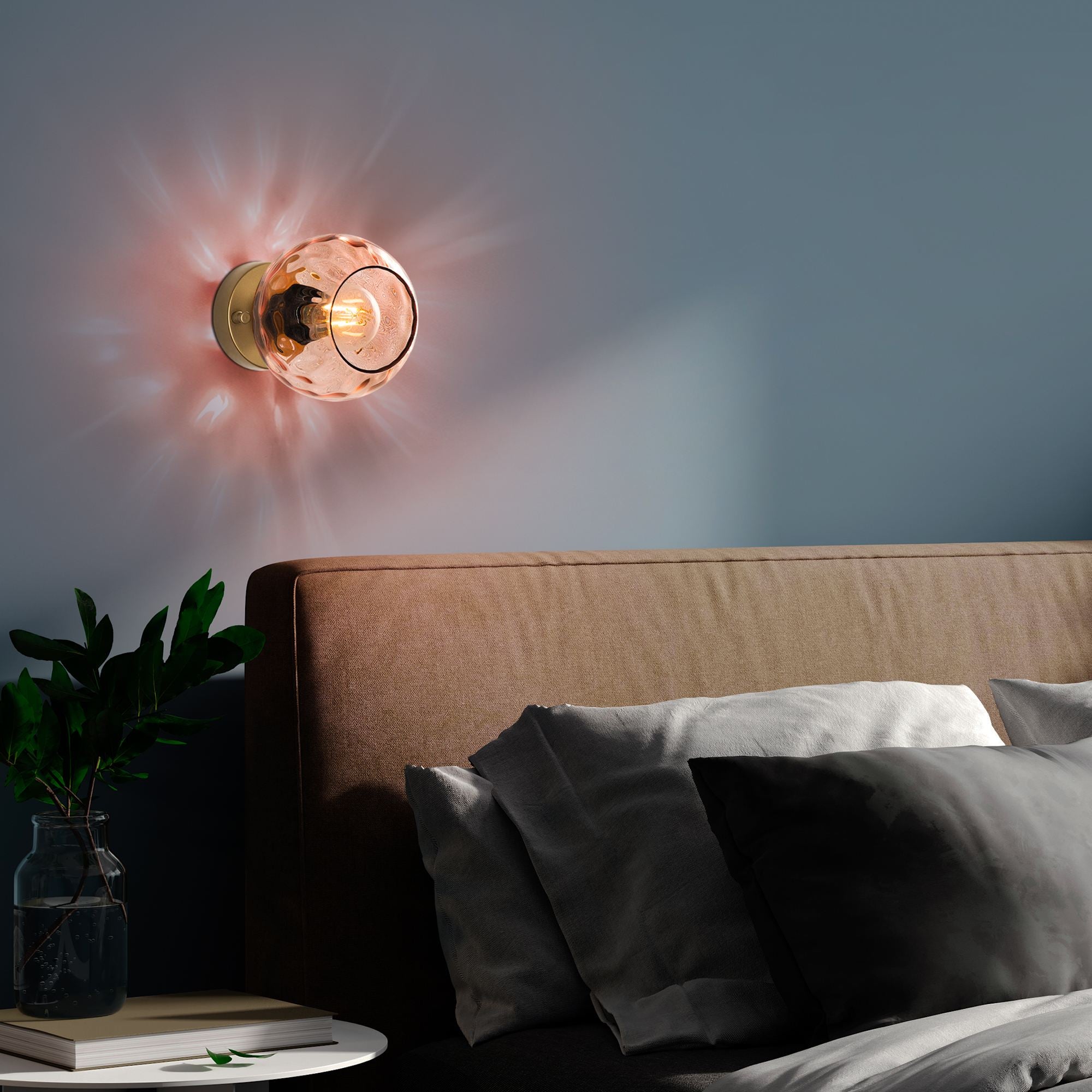 Candeeiro de Parede-Benek-Rosa
Ouro