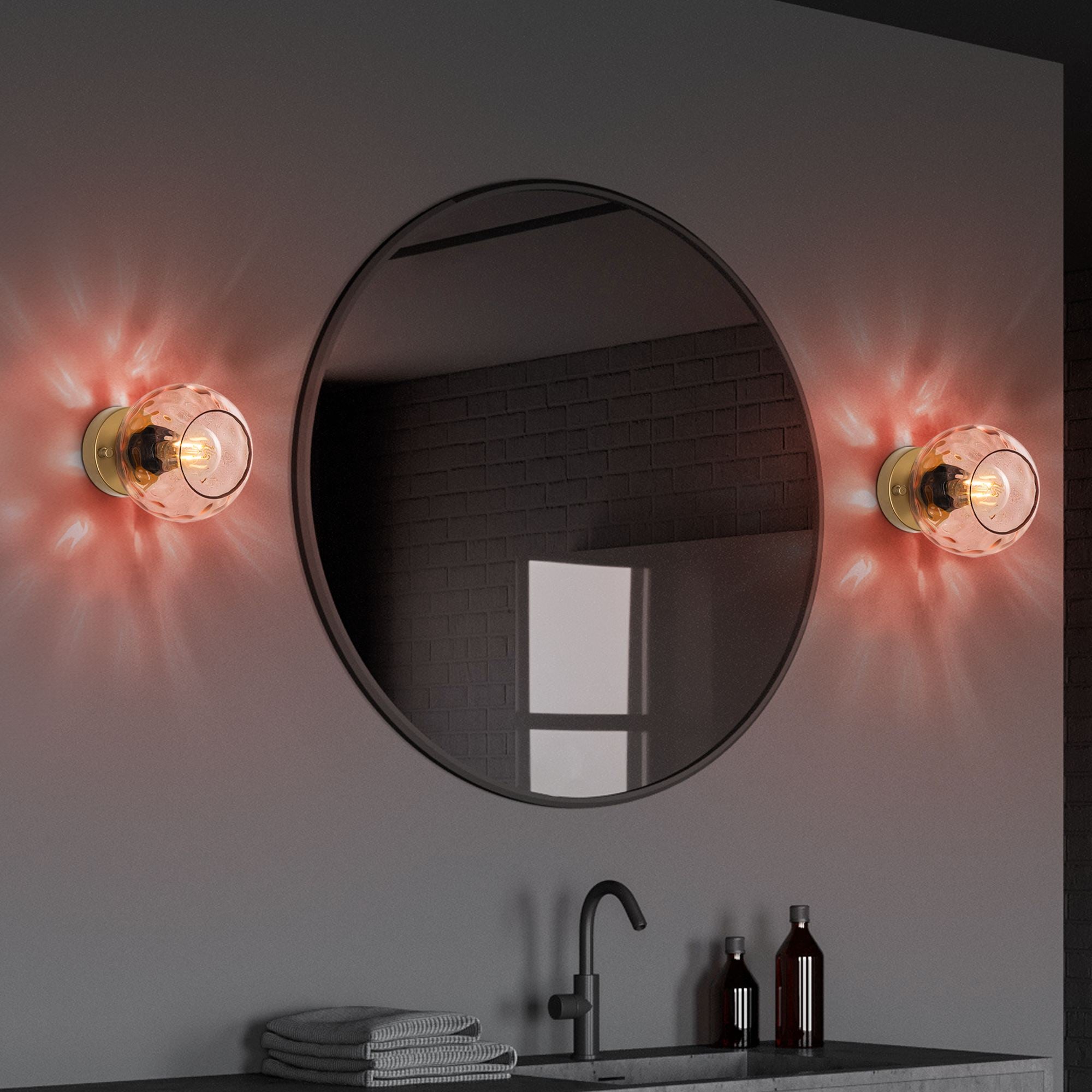 Candeeiro de Parede-Benek-Rosa
Ouro