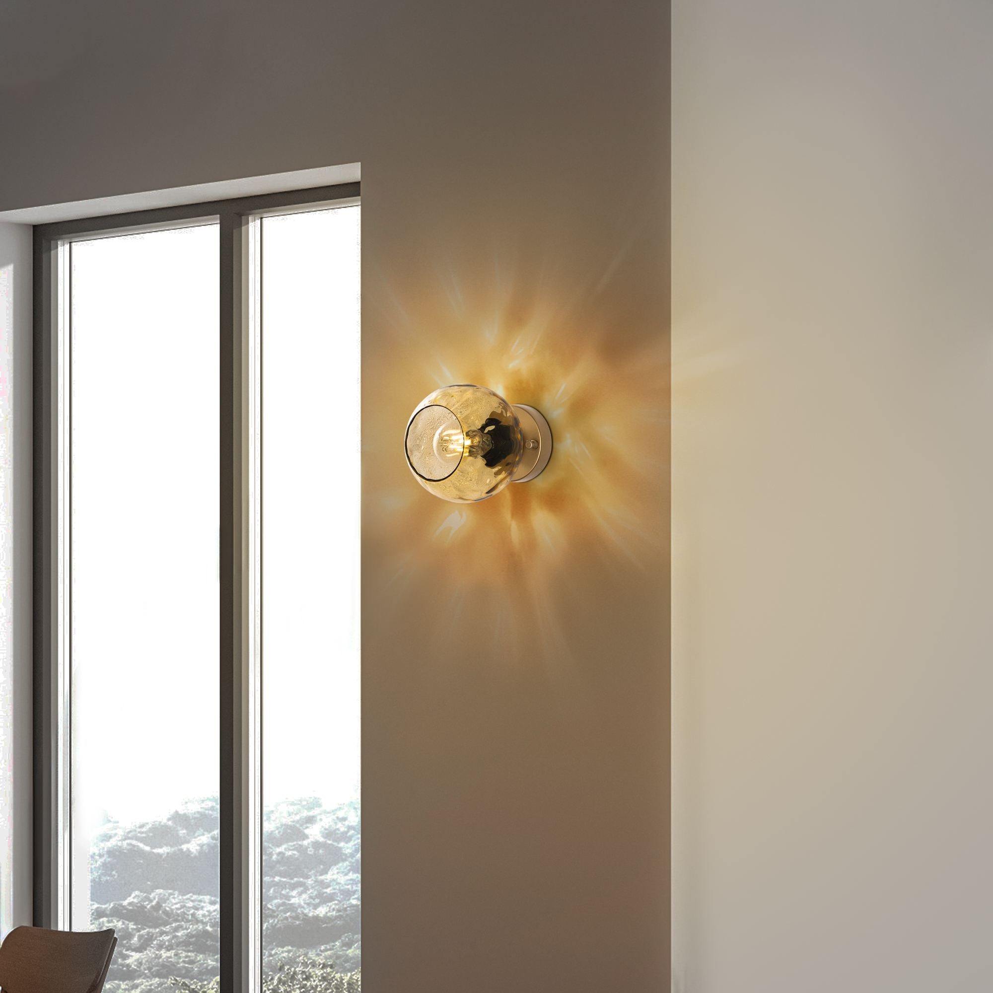 Candeeiro de Parede-Benek-Amarelo
Ouro