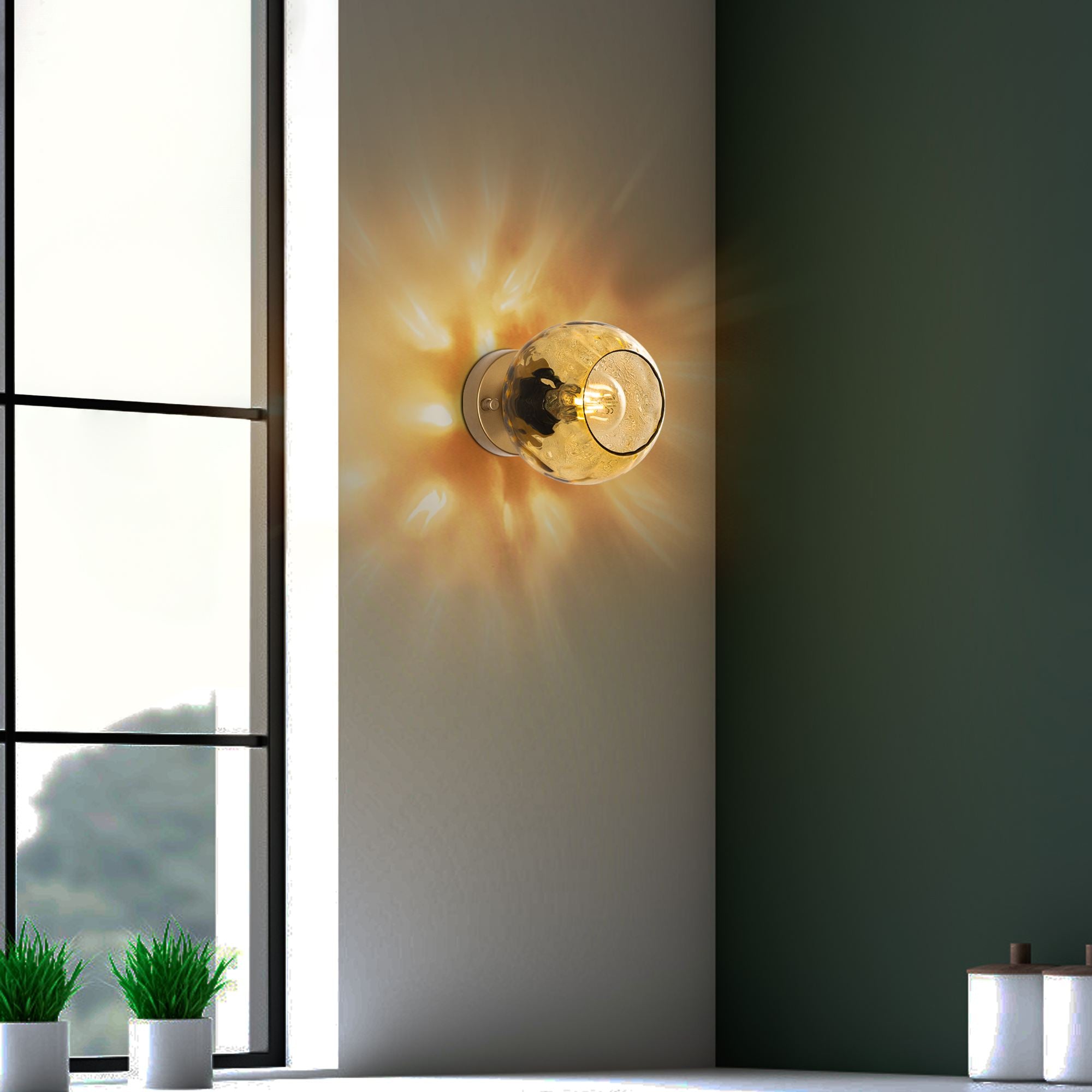 Candeeiro de Parede-Benek-Amarelo
Ouro