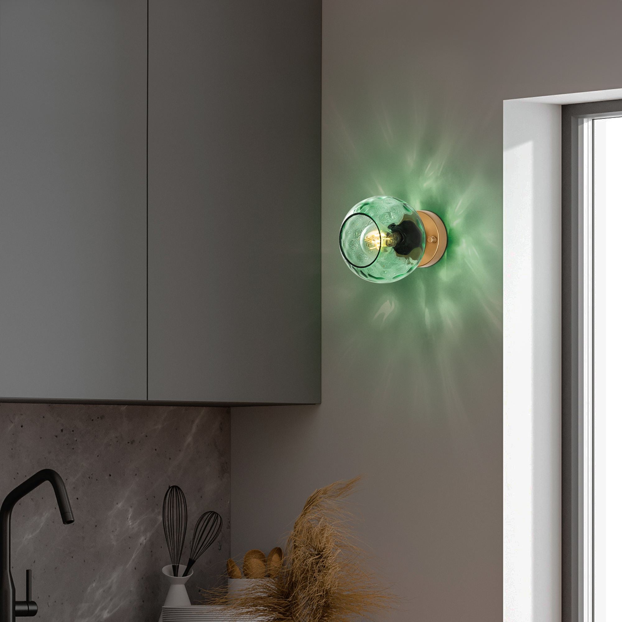 Candeeiro de Parede-Benek-Ouro