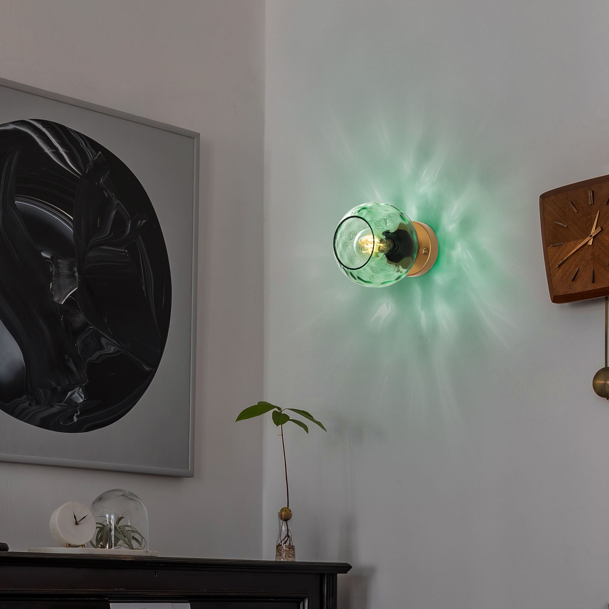 Candeeiro de Parede-Benek-Ouro