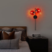 Candeeiro de Parede-Benek-Vermelho
Preto