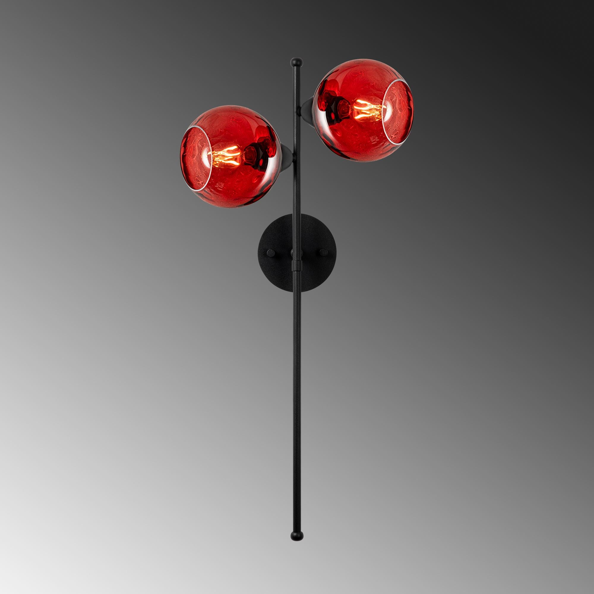 Candeeiro de Parede-Benek-Vermelho
Preto