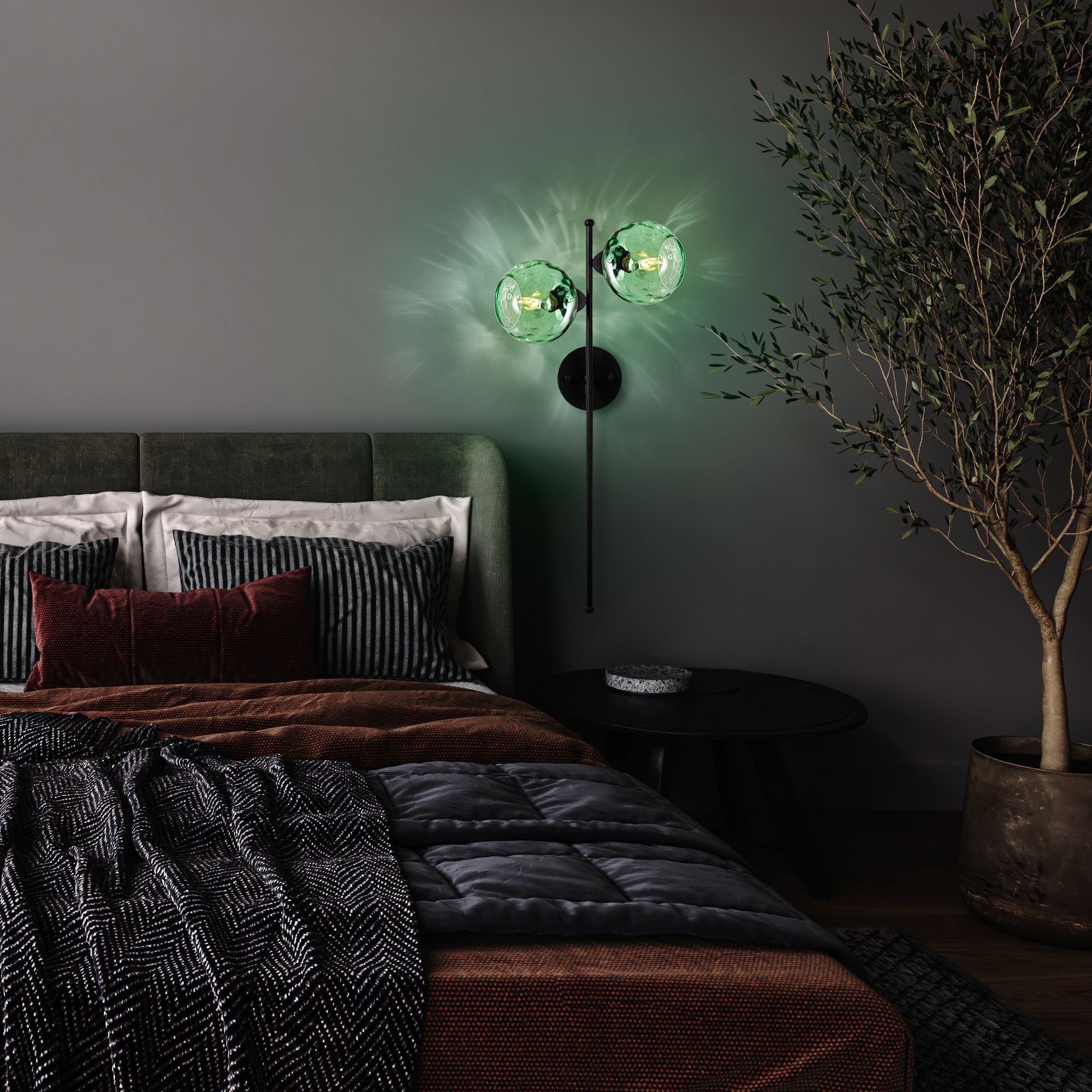 Candeeiro de Parede-Benek-Menta
Preto