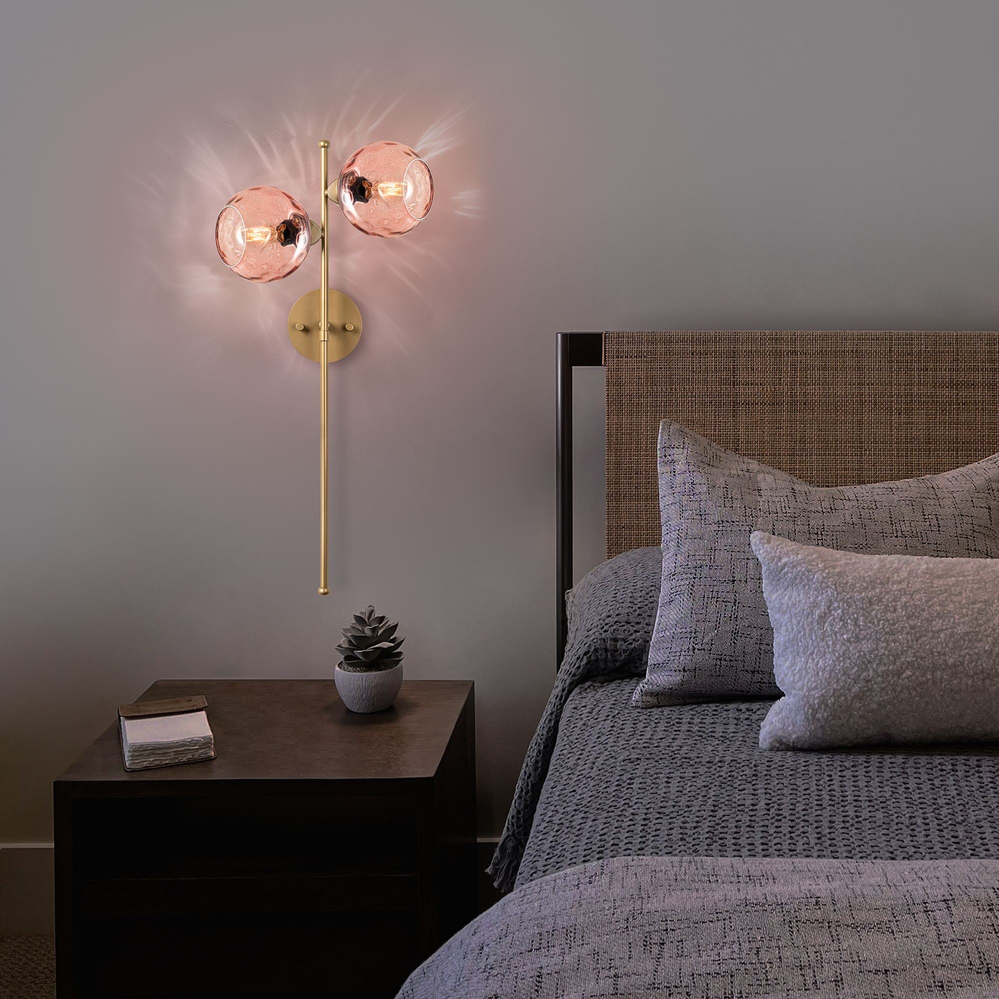 Candeeiro de Parede-Benek-Rosa
Ouro