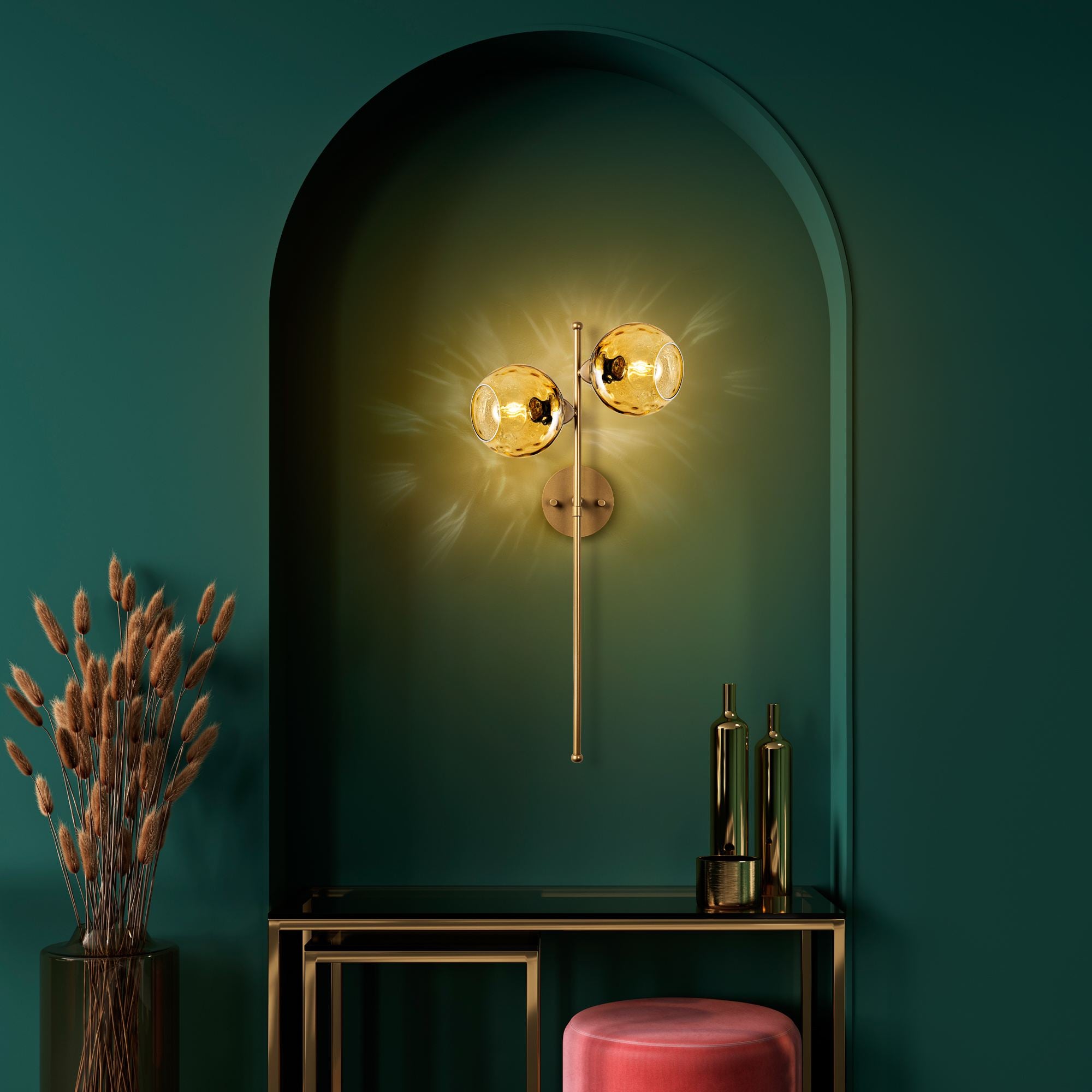 Candeeiro de Parede-Benek-Amarelo
Ouro