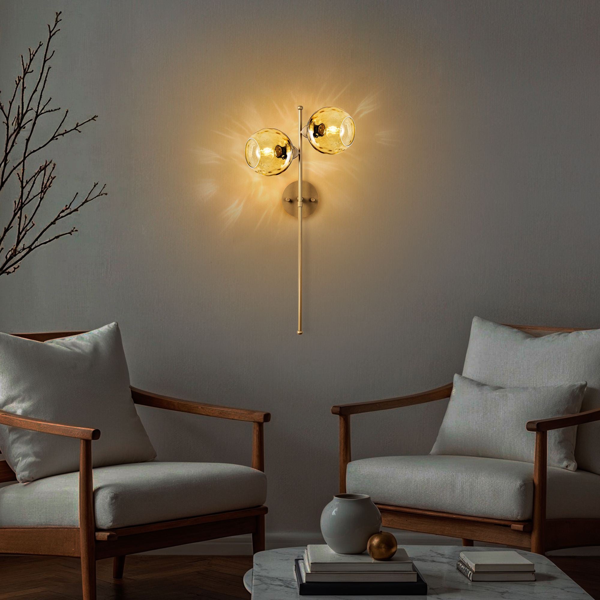 Candeeiro de Parede-Benek-Amarelo
Ouro