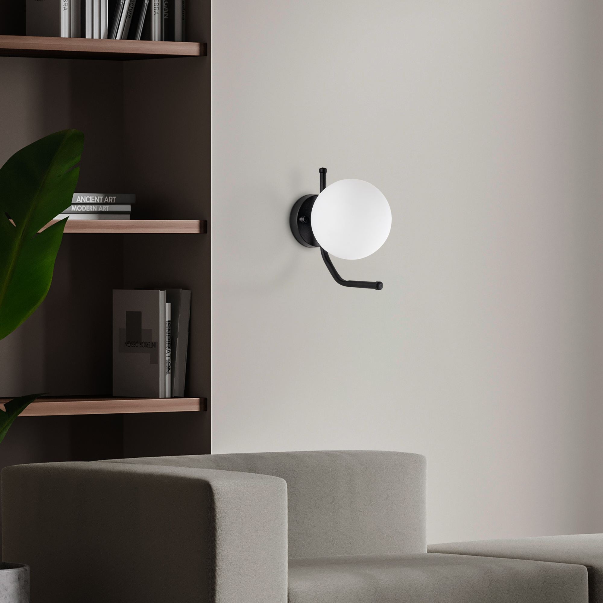 Candeeiro de Parede-Faruk-Preto