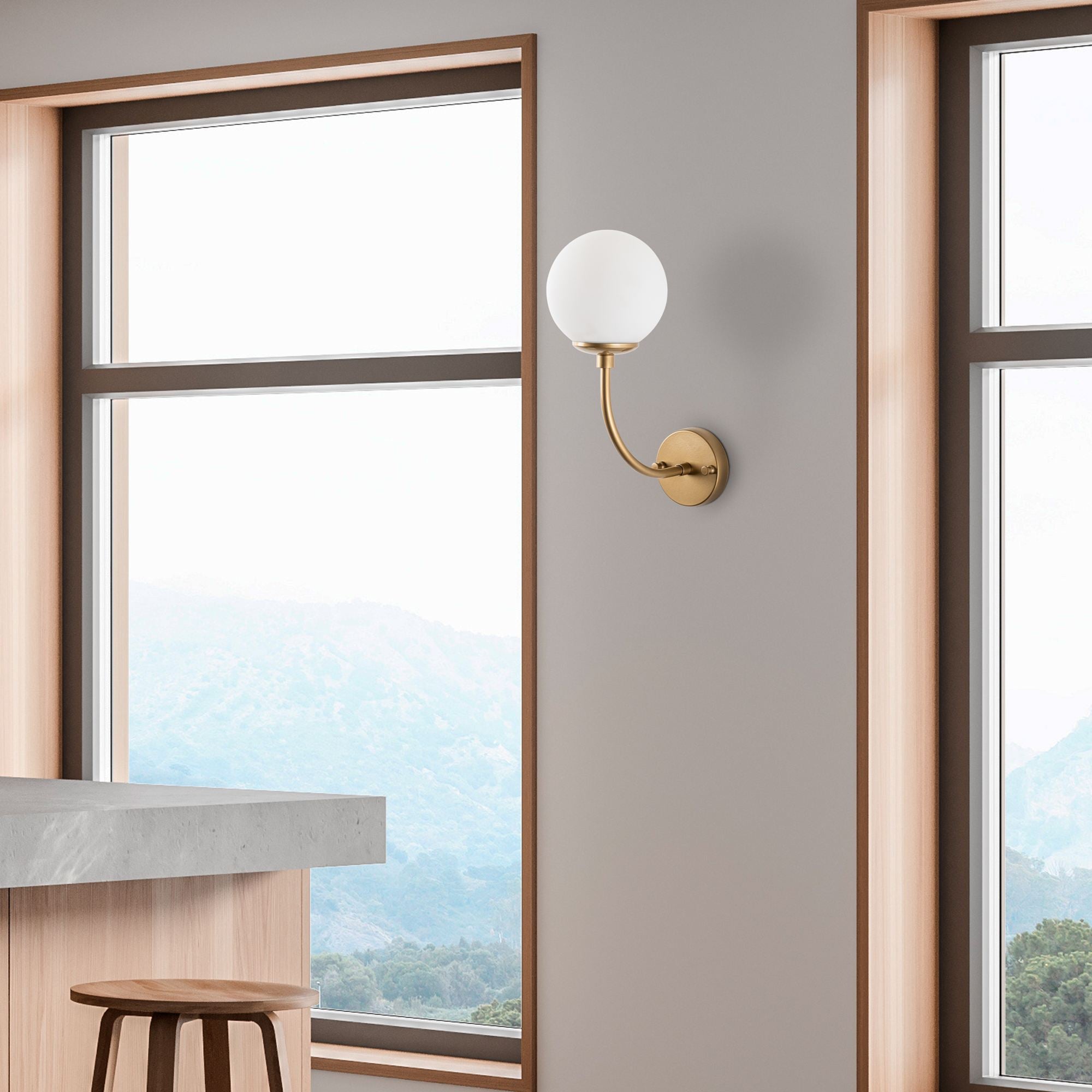 Candeeiro de Parede-Sferıs-Ouro