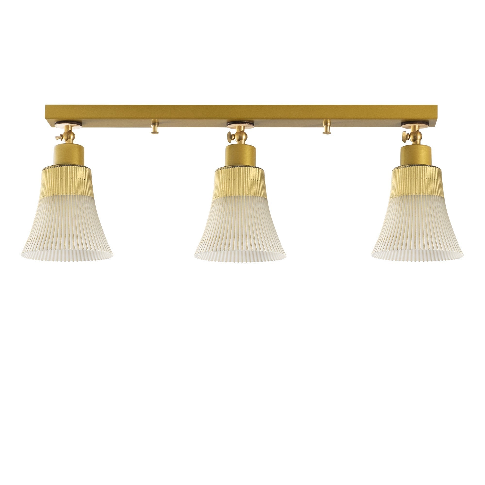 Candeeiro de Teto elegante de ouro, corpo de metal e base de madeira, 62 cm de diâmetro, 22 cm de altura | 3 soquetes E27, design escandinavo moderno para espaços glamorosos