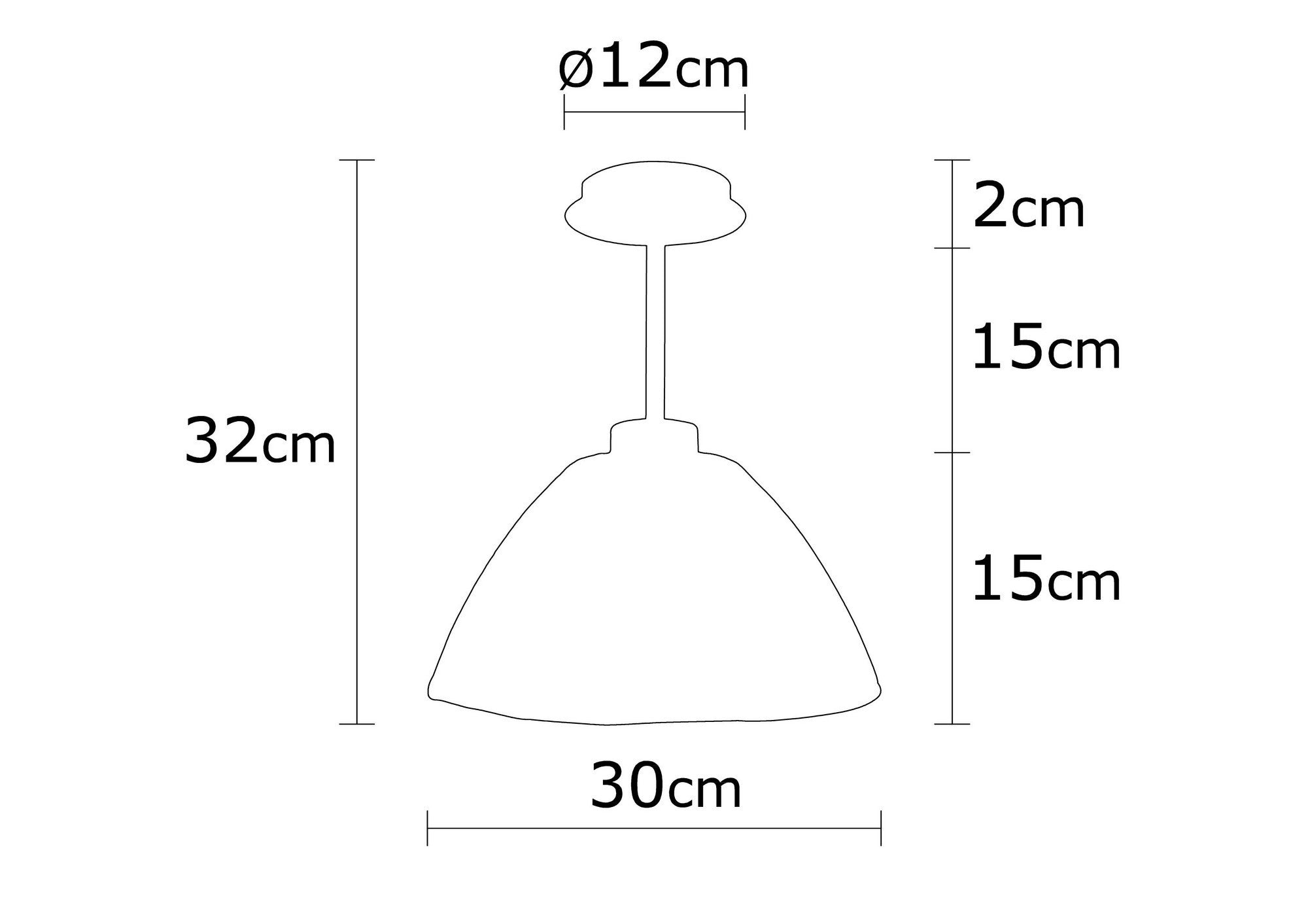 Candeeiro de Teto Elegante do Sudoeste, Corpo em Metal Preto, 30 cm de Diâmetro, 32 cm de Altura | Soquete E27, IP20 | Perfeito para Decoração e Ambiente Moderno