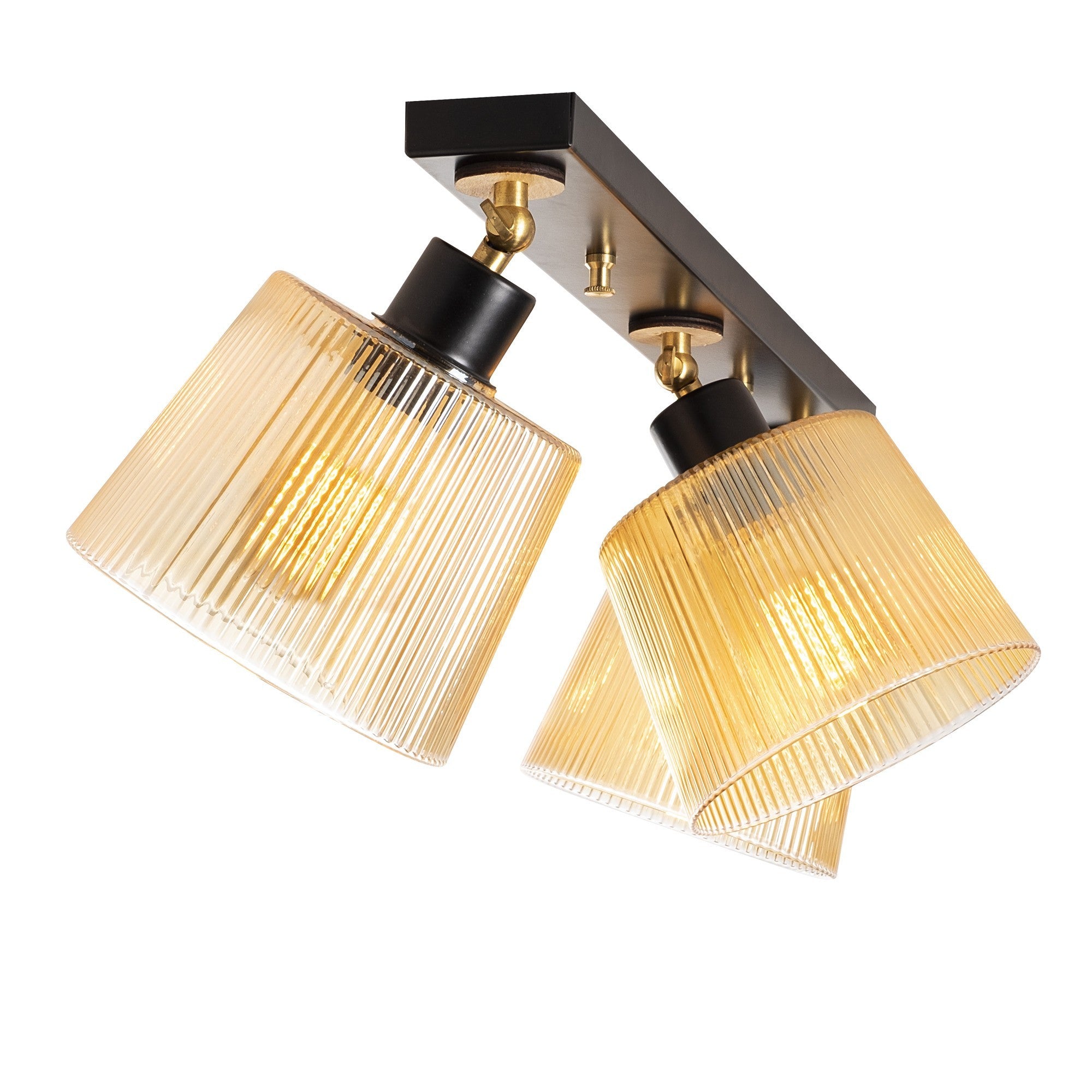 Candeeiro de Teto preto moderno, corpo de metal, 68 cm de diâmetro, 24 cm de altura | 3 soquetes E27, design escandinavo elegante | Perfeito para decoração de interiores glamurosa