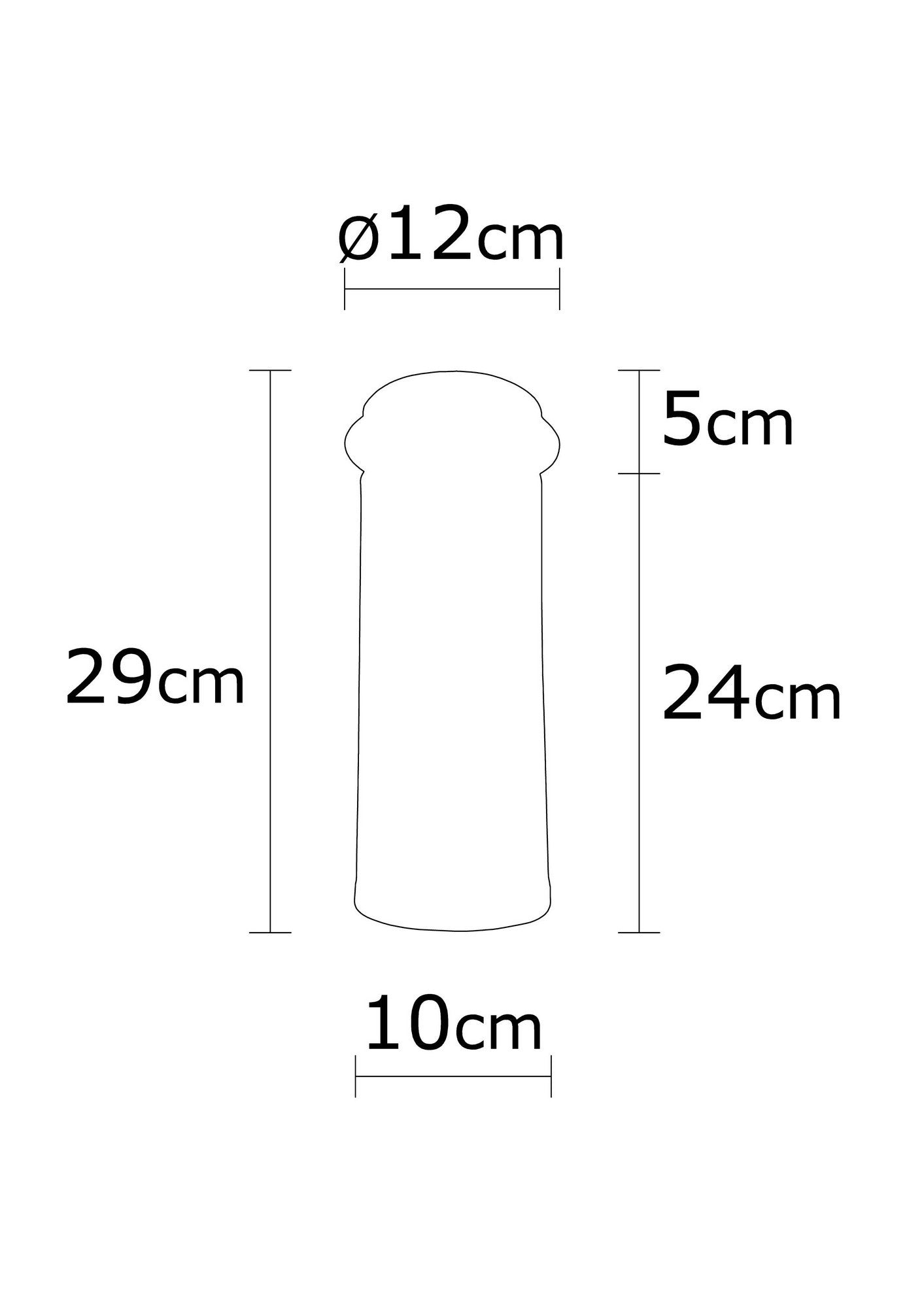 Candeeiro de Teto preto moderno, corpo de metal, 10 cm de diâmetro x 29 cm de altura | Soquete E27, máx. 40 W | Design industrial elegante para casa e escritório