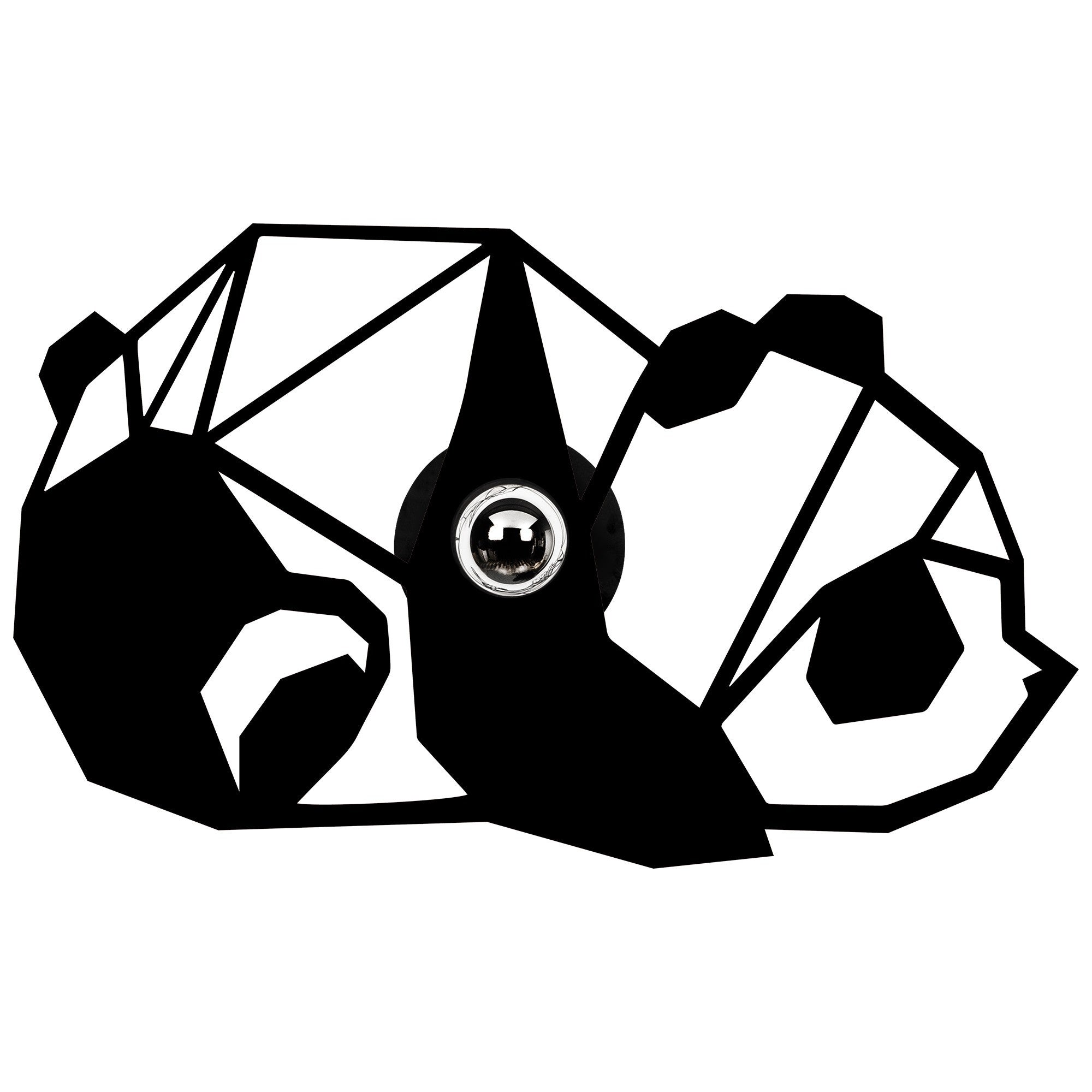 Candeeiro de Parede-W-027-Preto