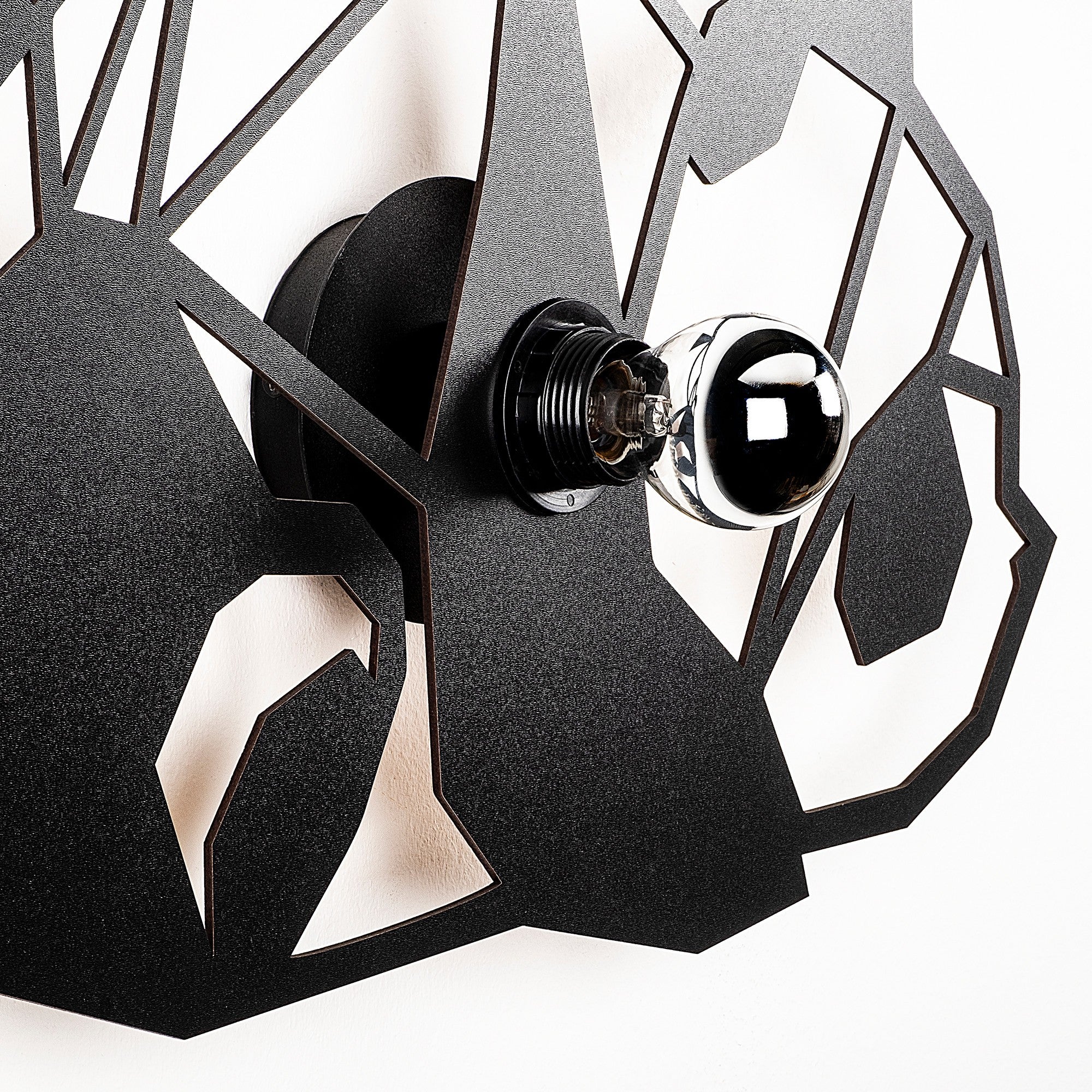 Candeeiro de Parede-W-027-Preto