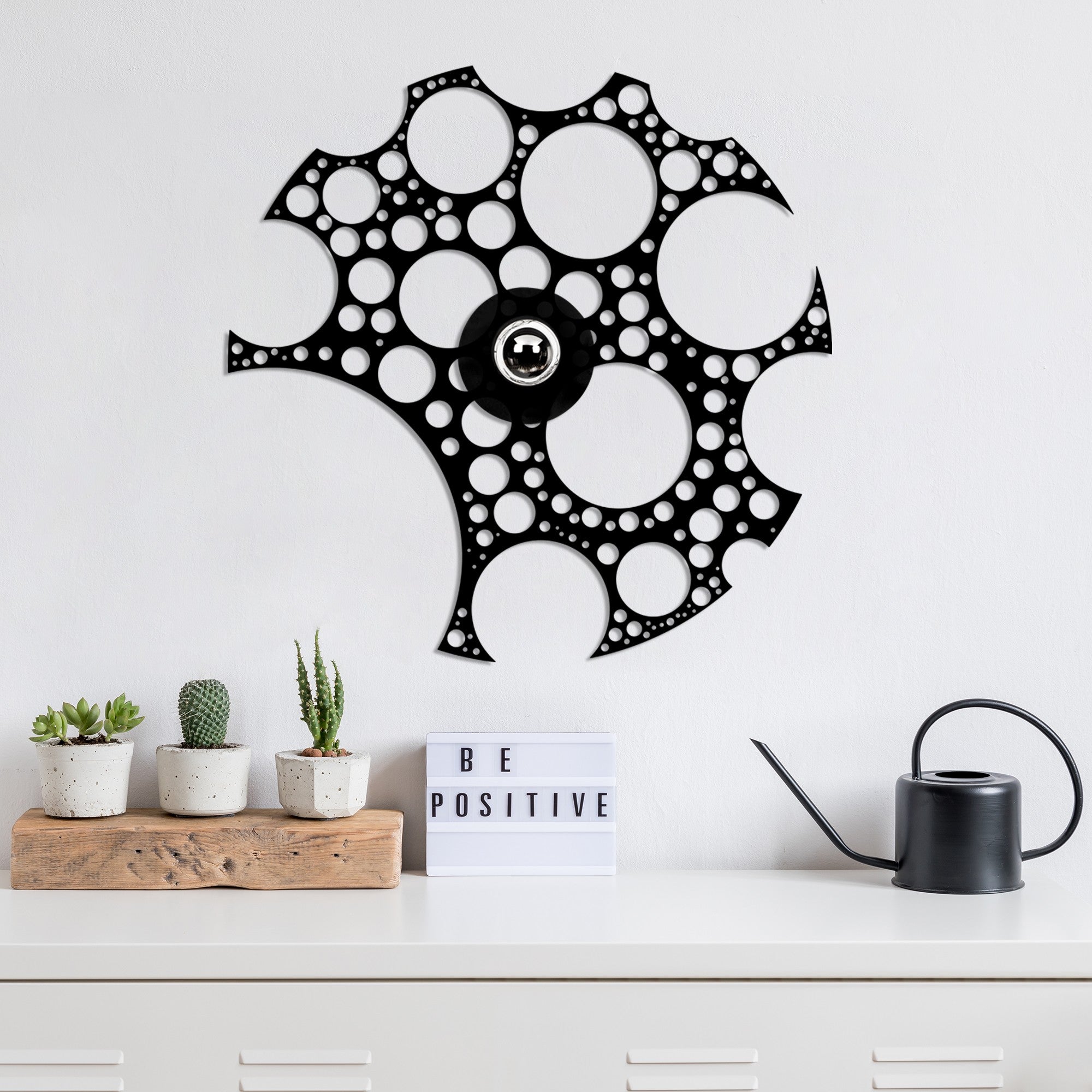 Candeeiro de Parede-W-028-Preto