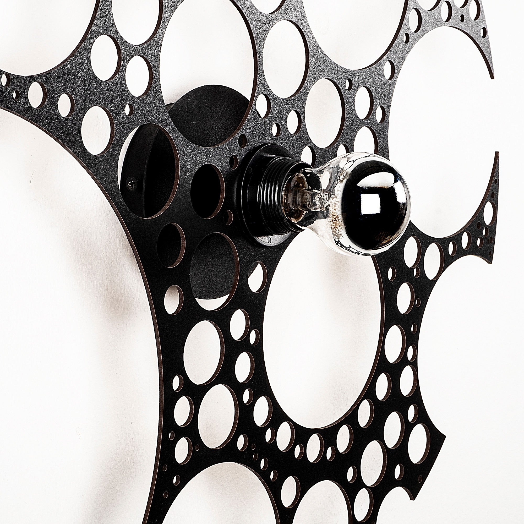 Candeeiro de Parede-W-028-Preto