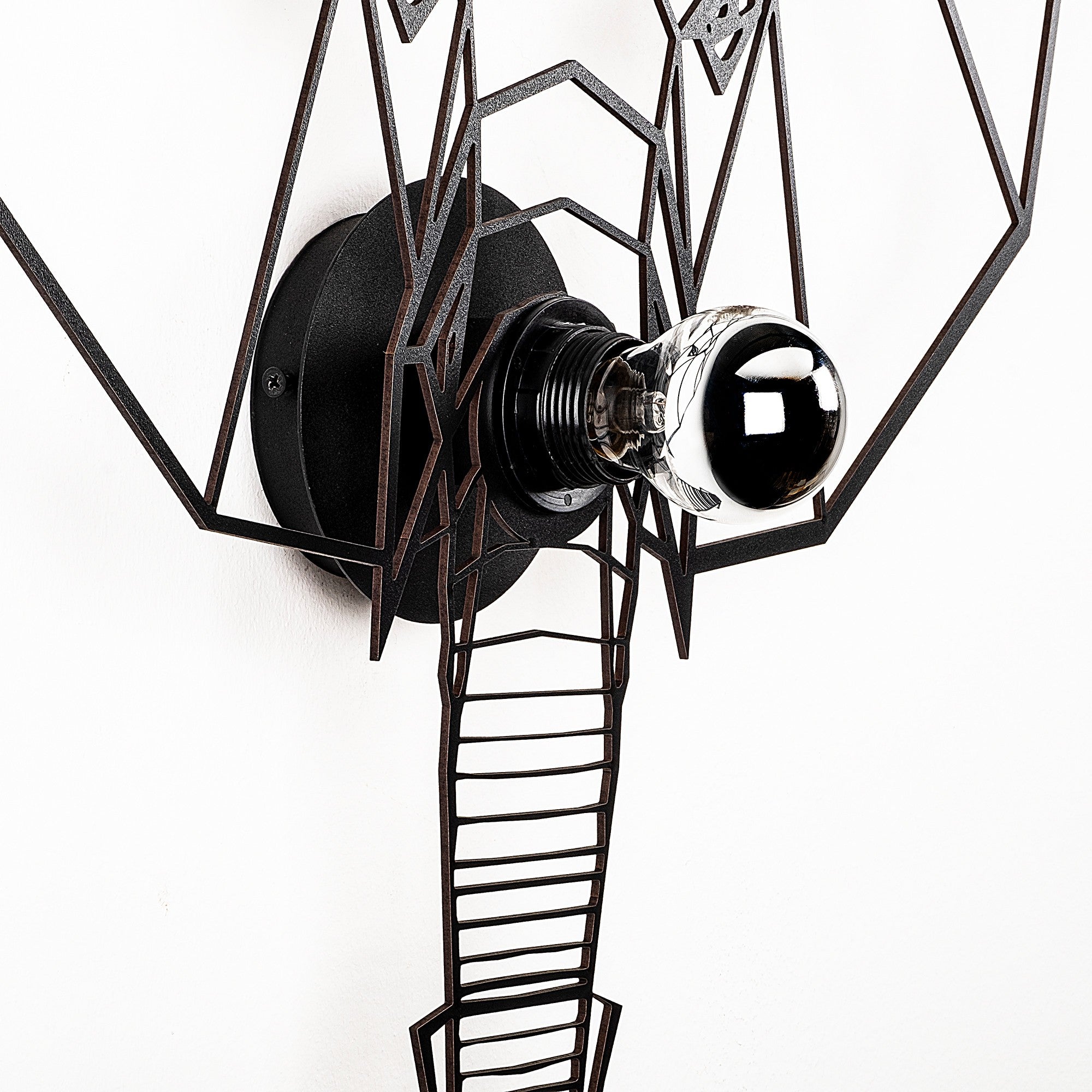 Candeeiro de Parede-W-034-Preto