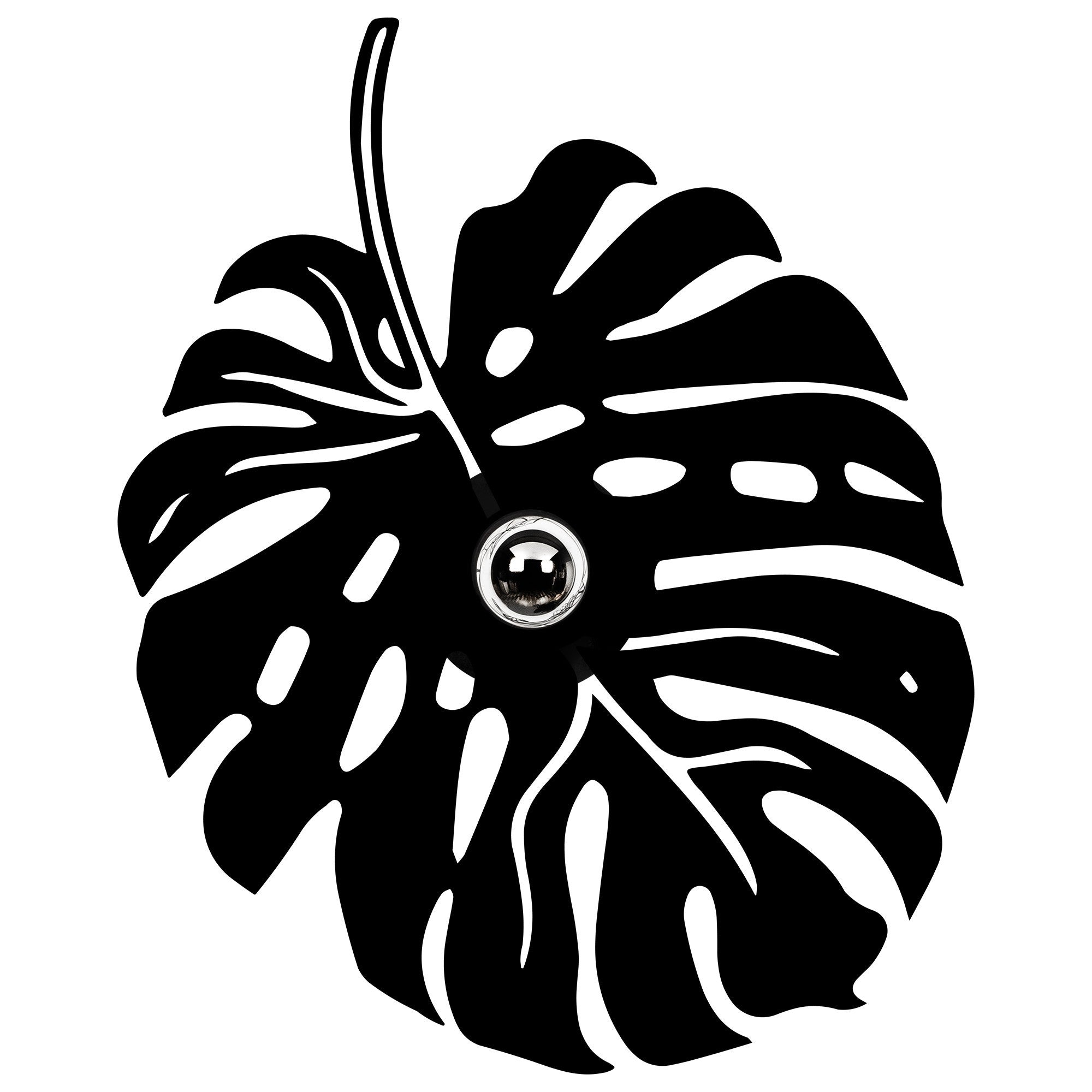 Candeeiro de Parede-W-035-Preto