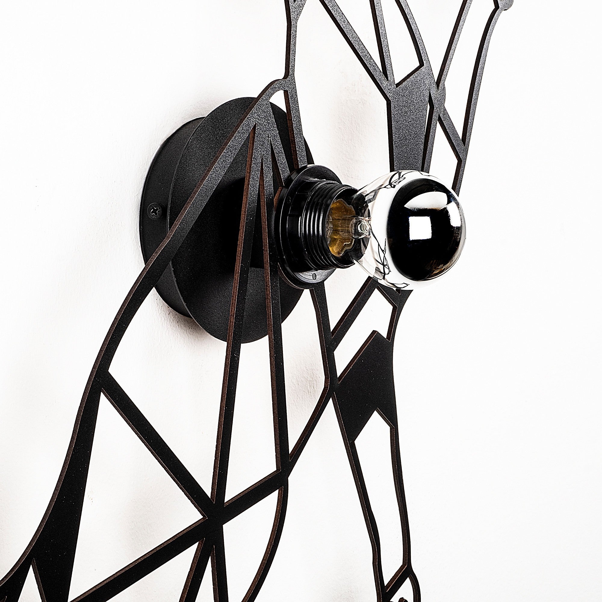 Candeeiro de Parede-W-037-Preto