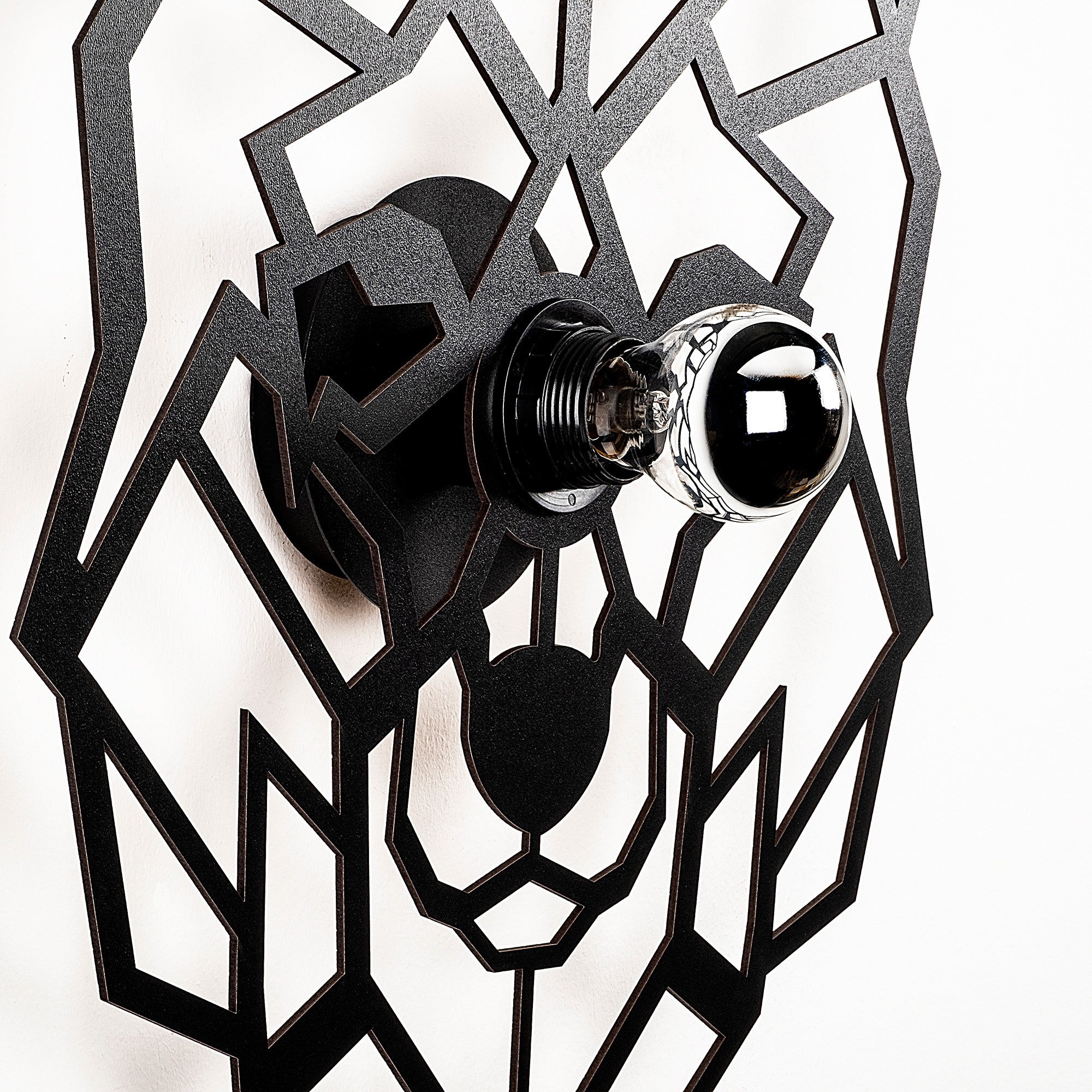 Candeeiro de Parede-W-039-Preto