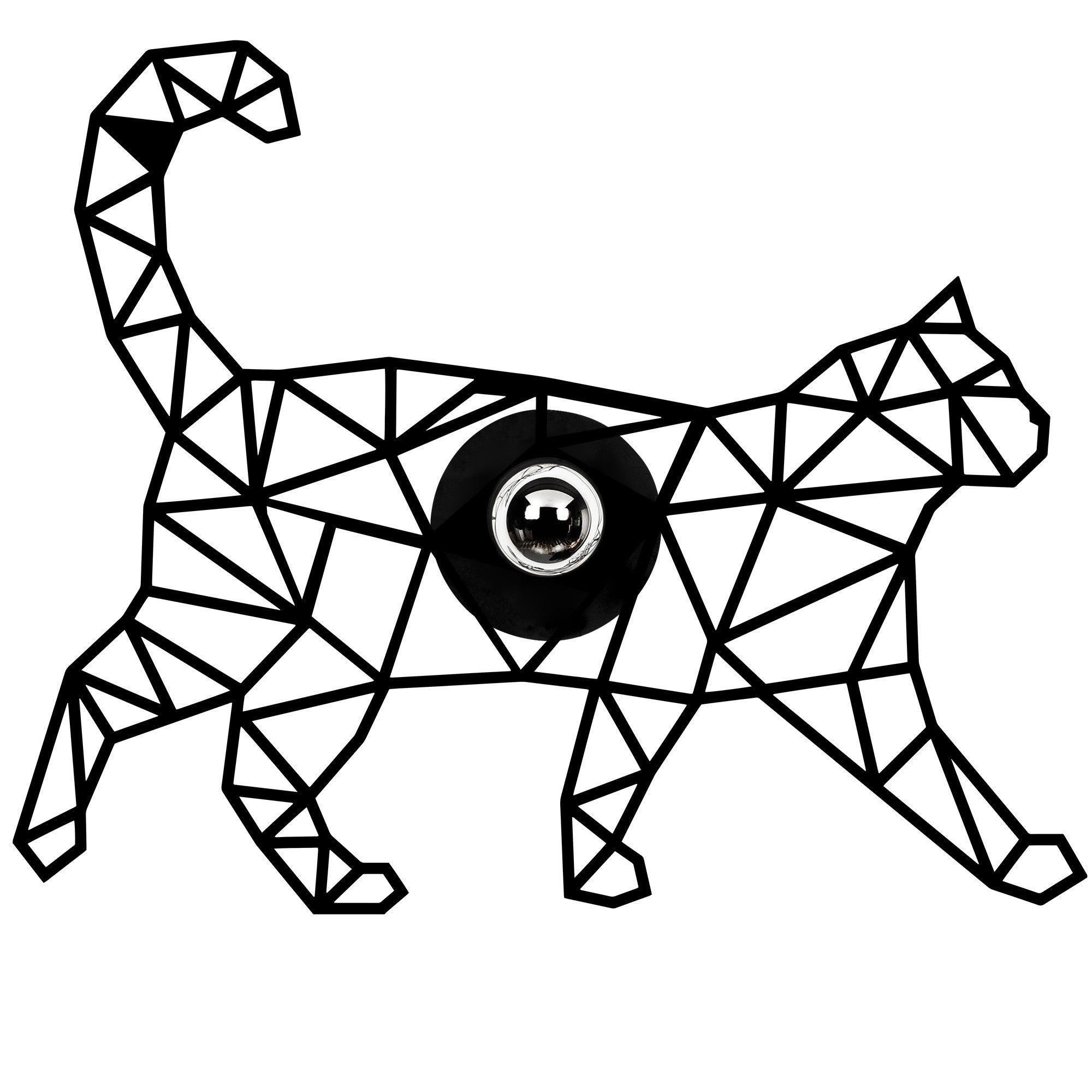 Candeeiro de Parede-W-041-Preto