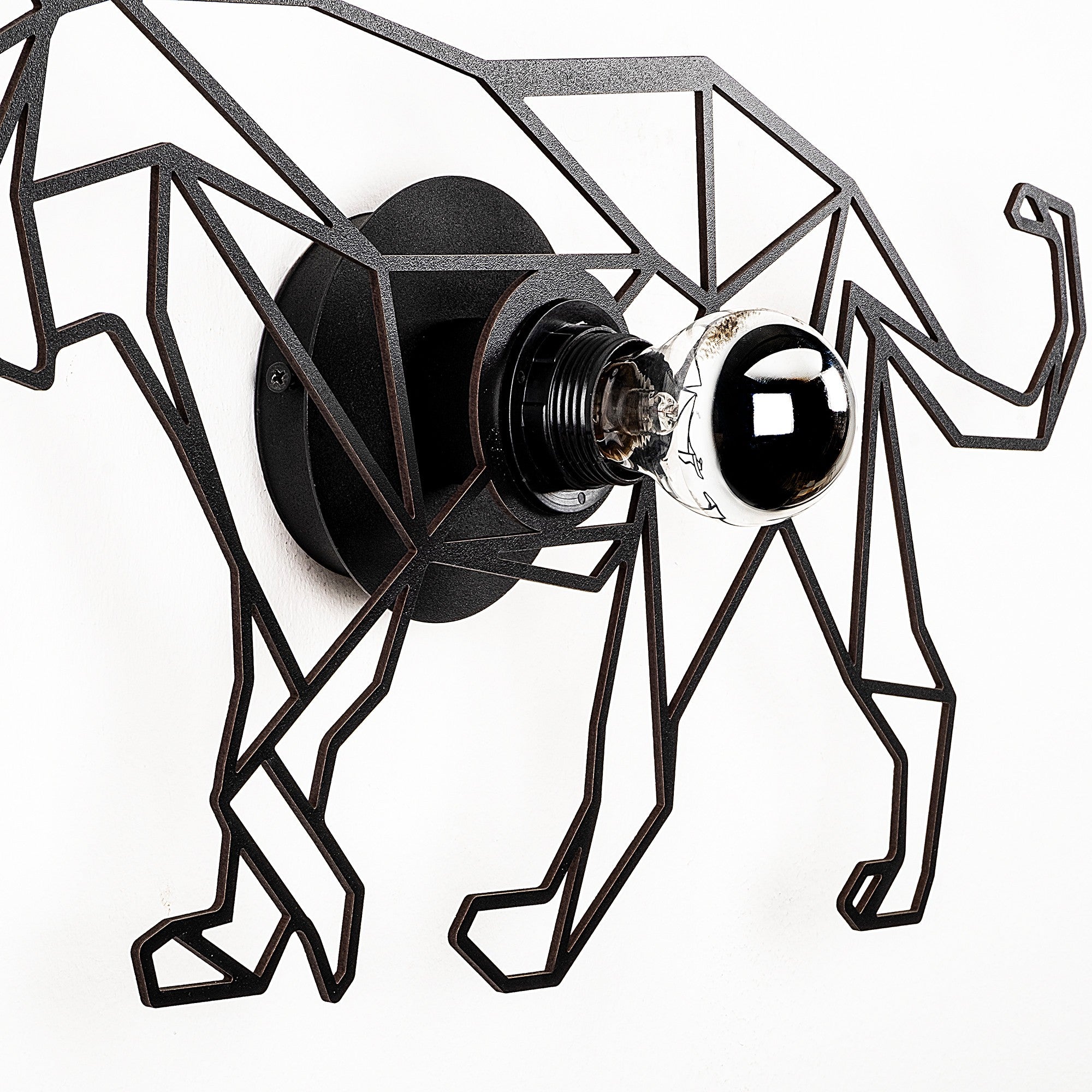 Candeeiro de Parede-W-044-Preto