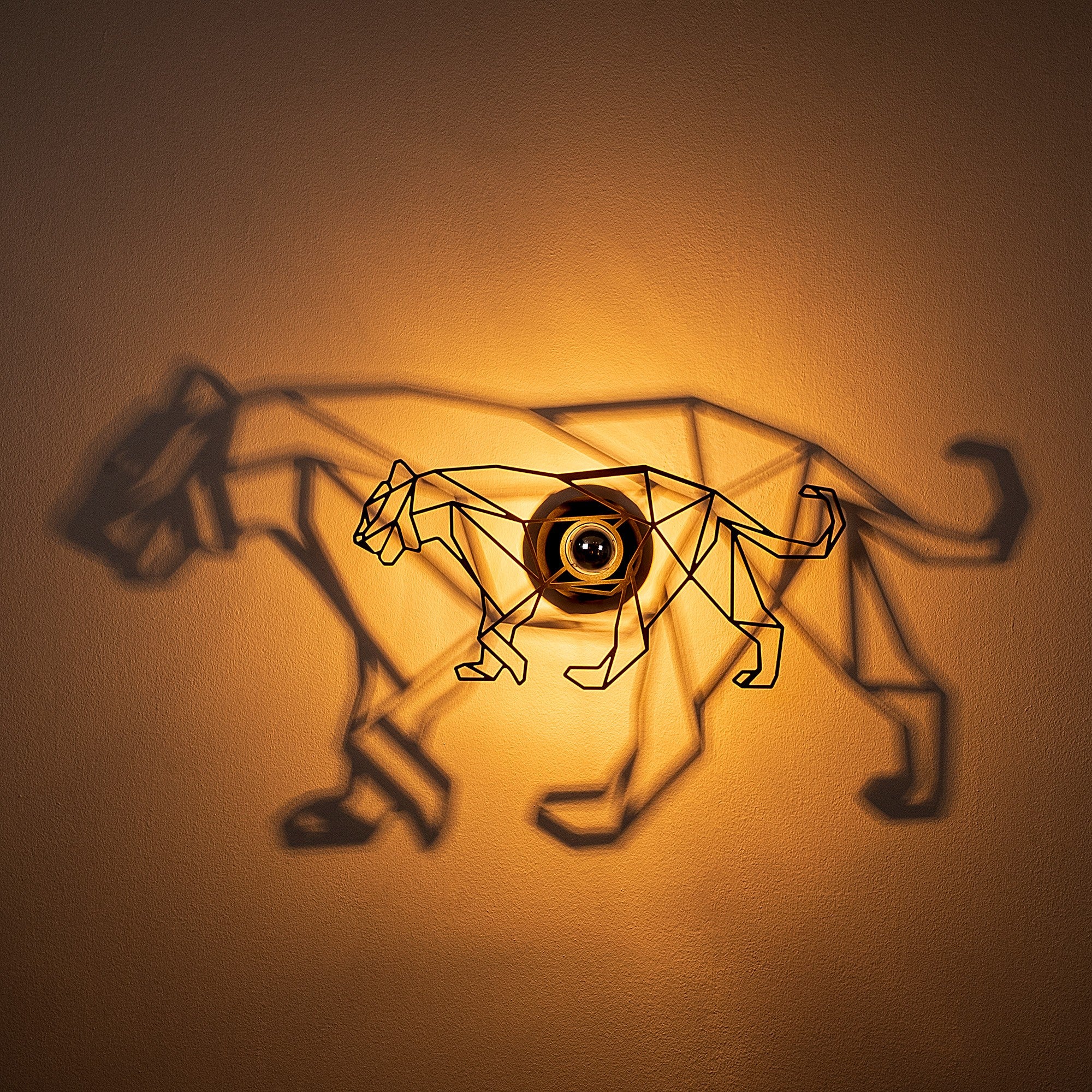 Candeeiro de Parede-W-044-Preto