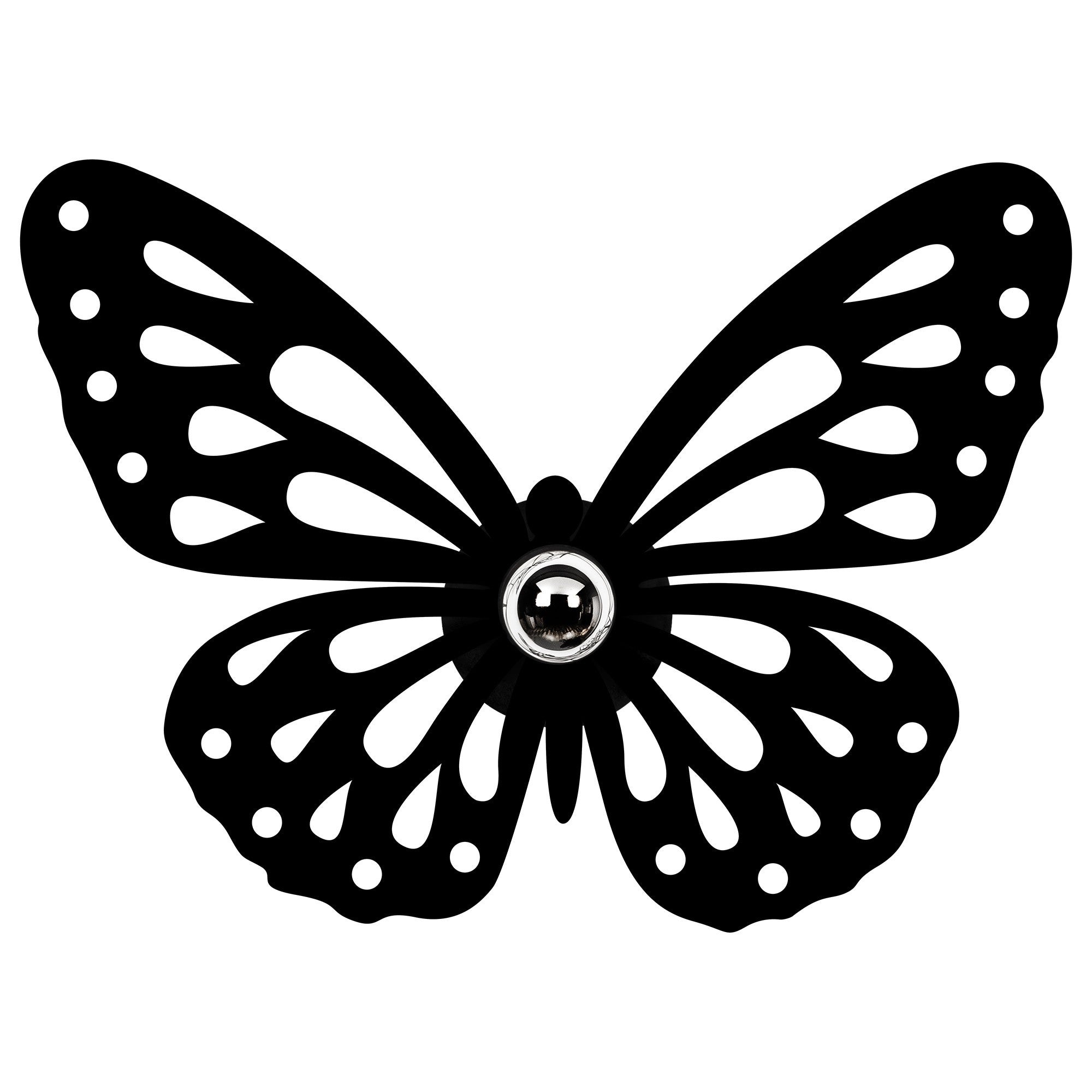 Candeeiro de Parede-W-045-Preto