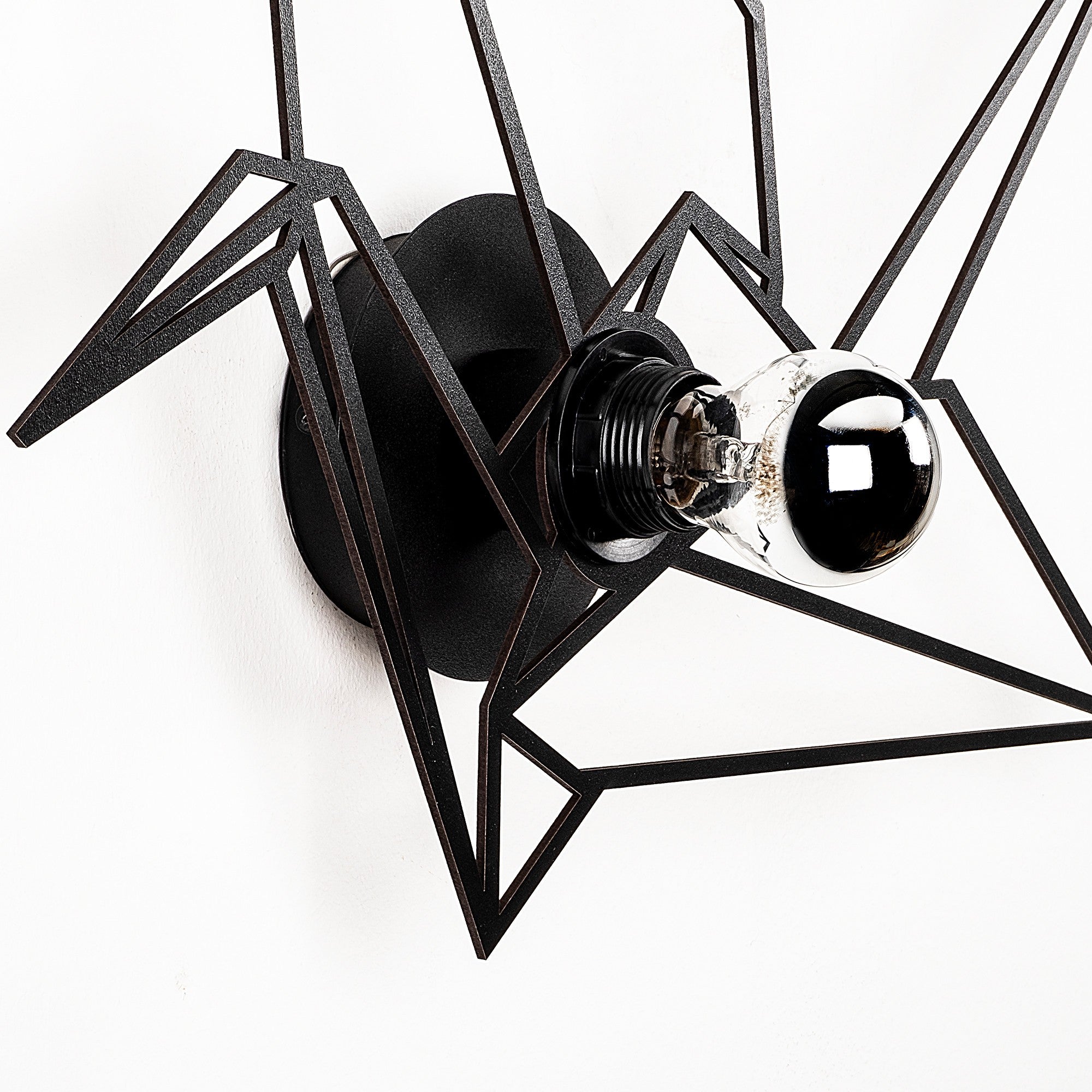 Candeeiro de Parede-W-048-Preto