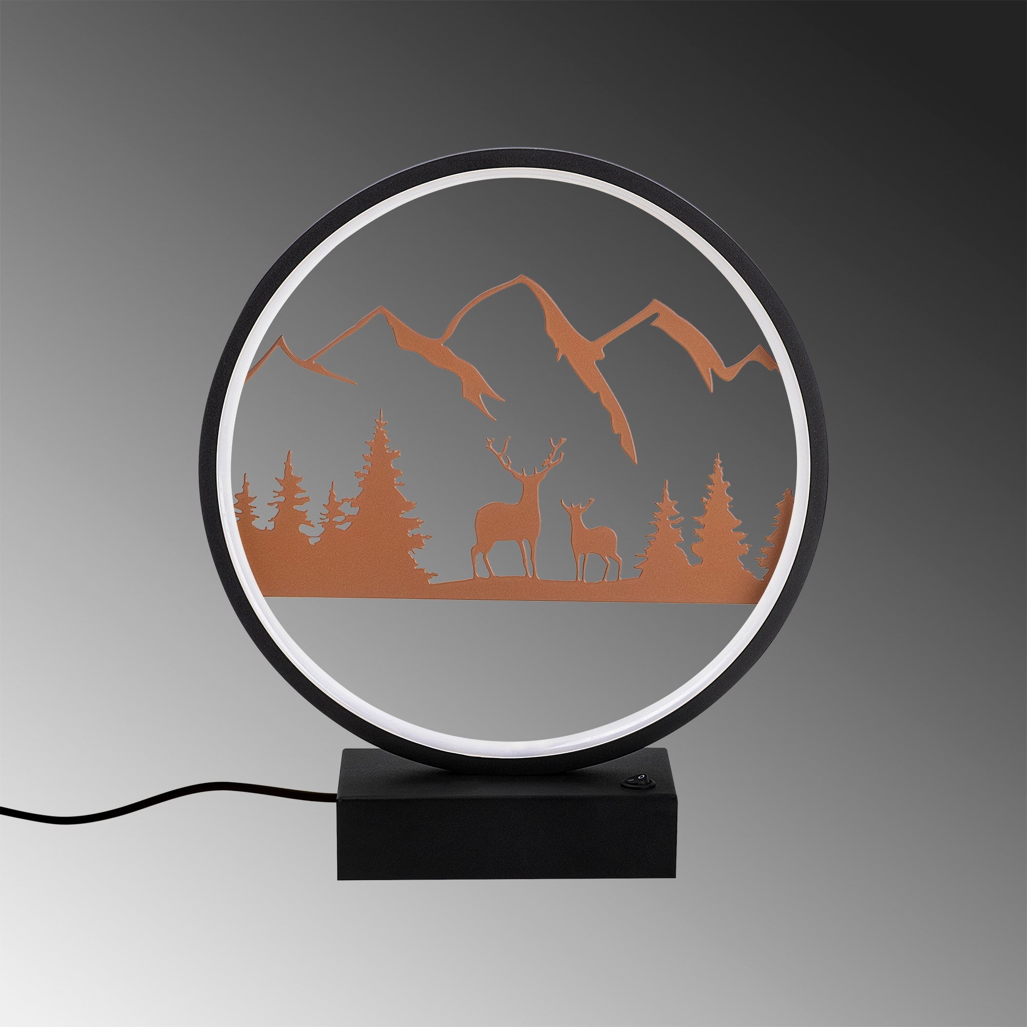 Candeeiro de mesa-XMAS1-Preto
Cobre