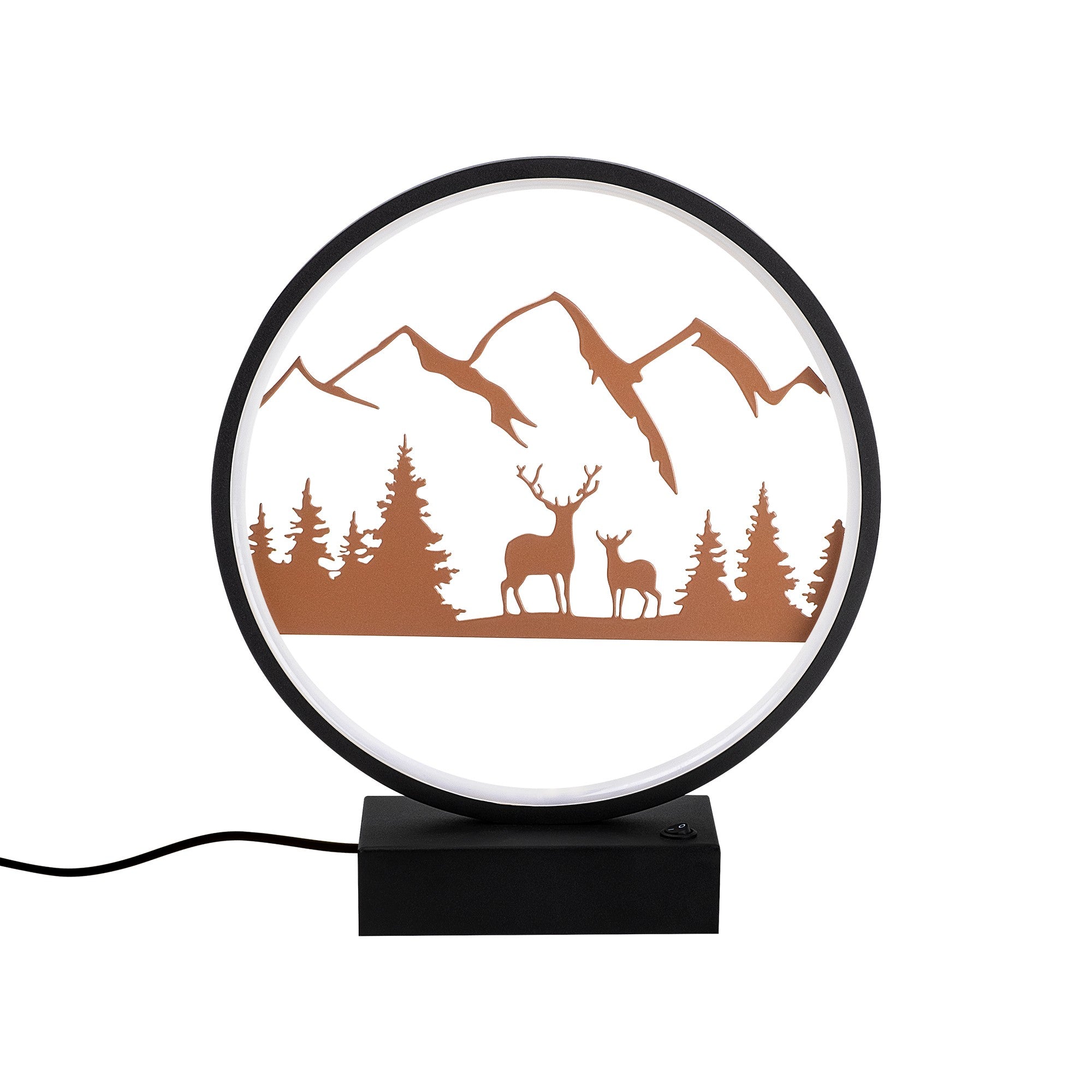 Candeeiro de mesa-XMAS1-Preto
Cobre