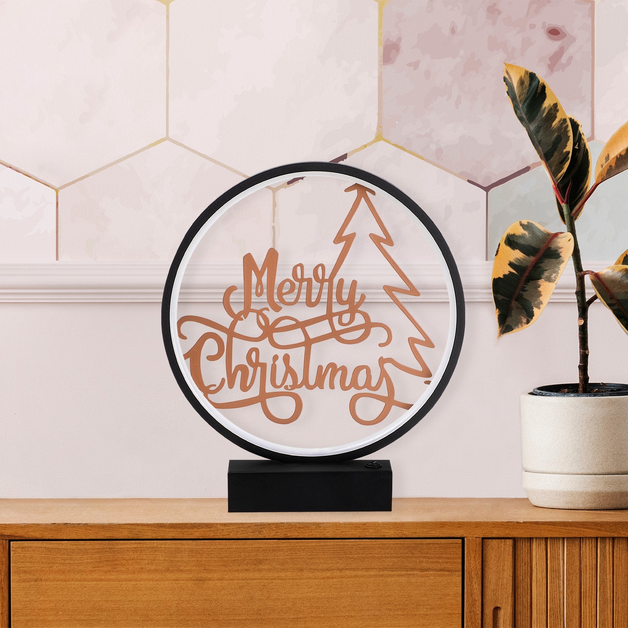 Candeeiro de mesa-XMAS2-Preto
Cobre