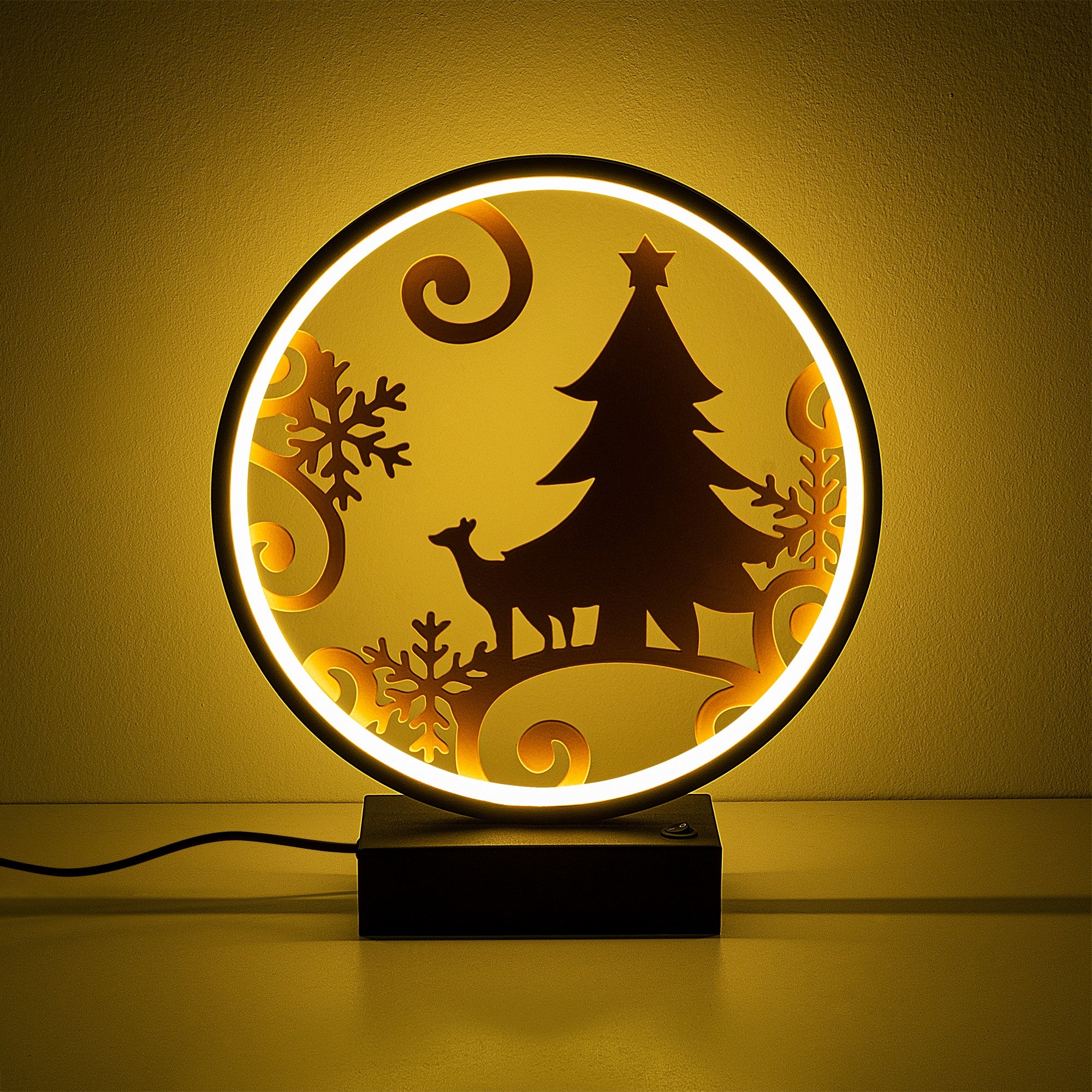 Candeeiro de mesa-XMAS3-Preto
Cobre