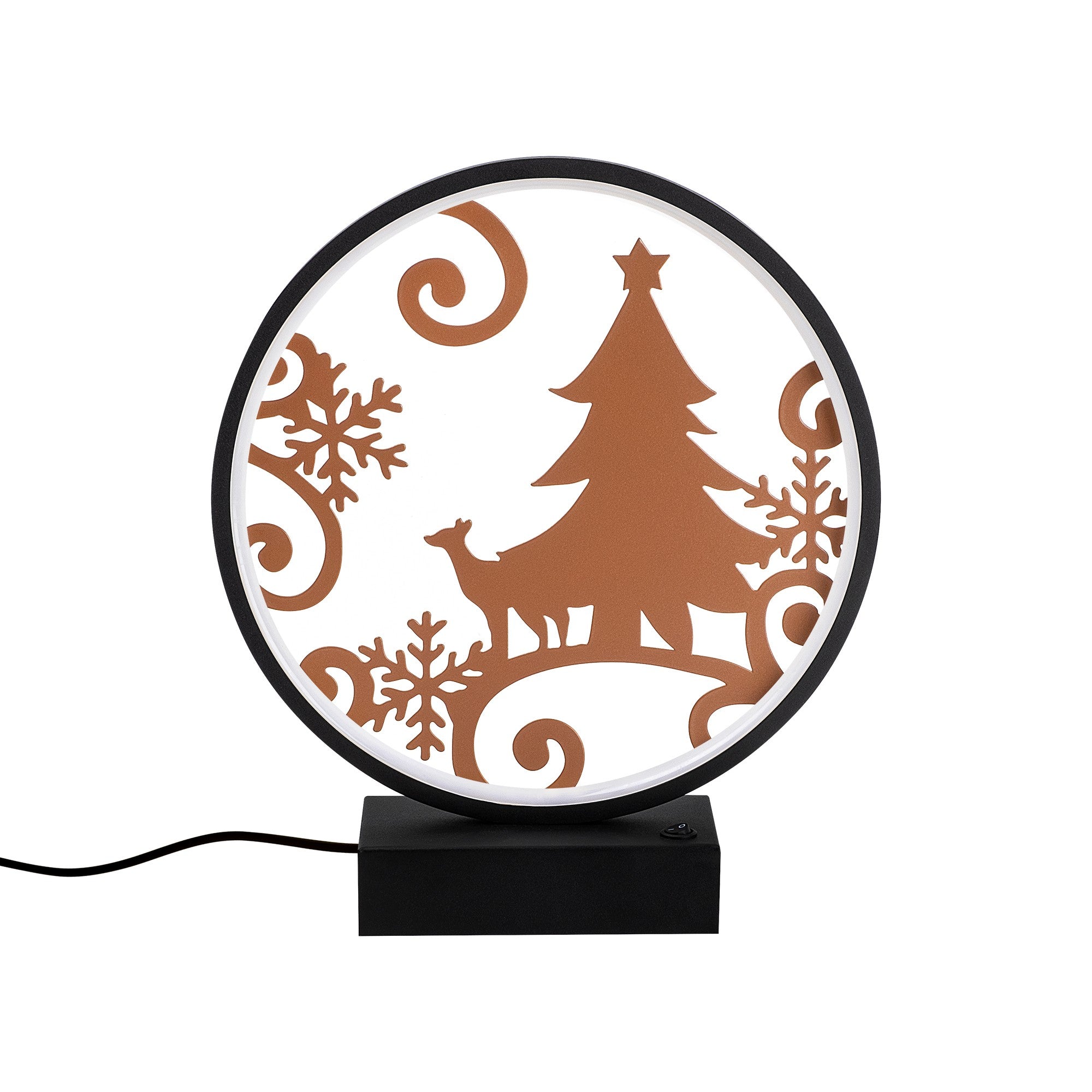 Candeeiro de mesa-XMAS3-Preto
Cobre