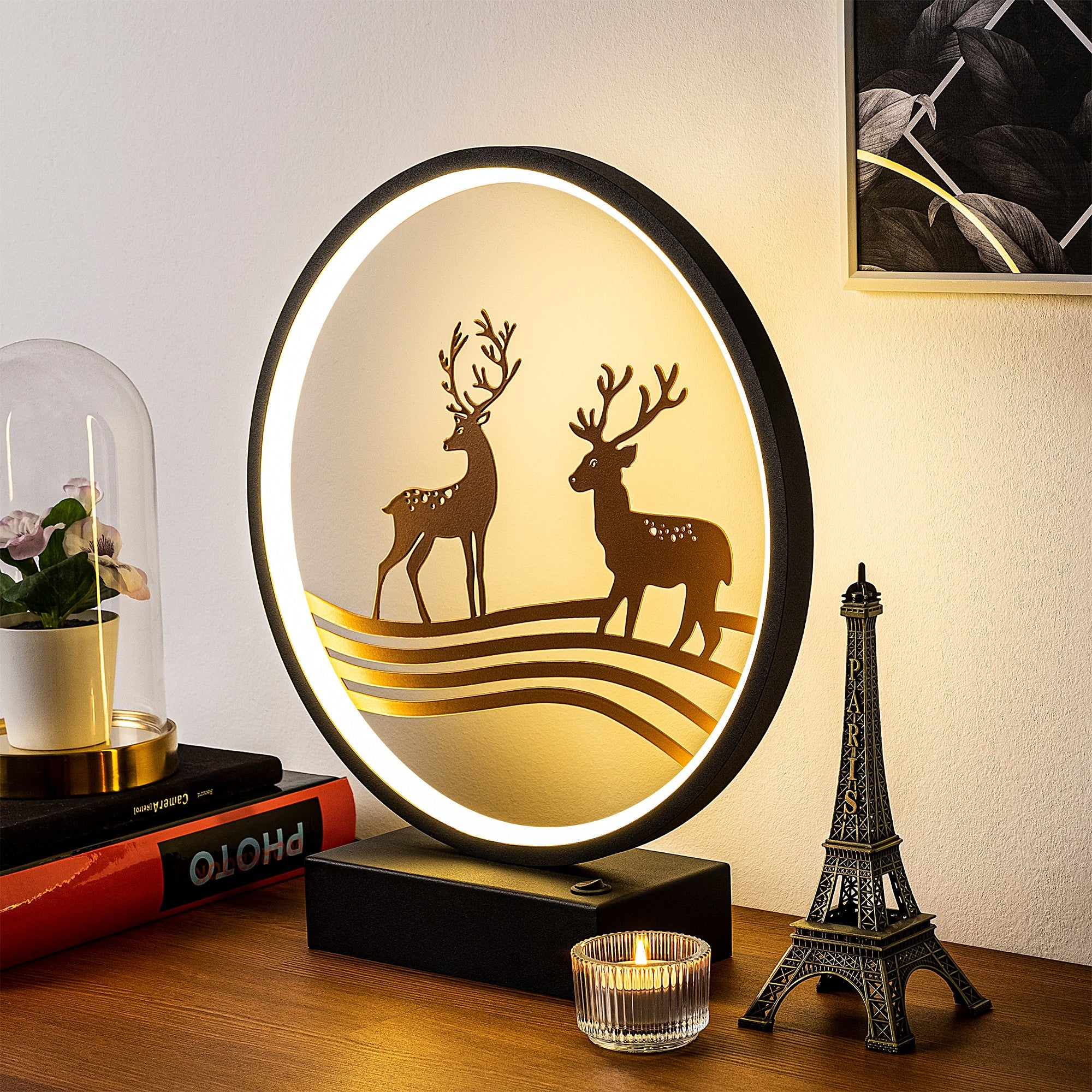 Candeeiro de mesa-XMAS6-Preto
Cobre