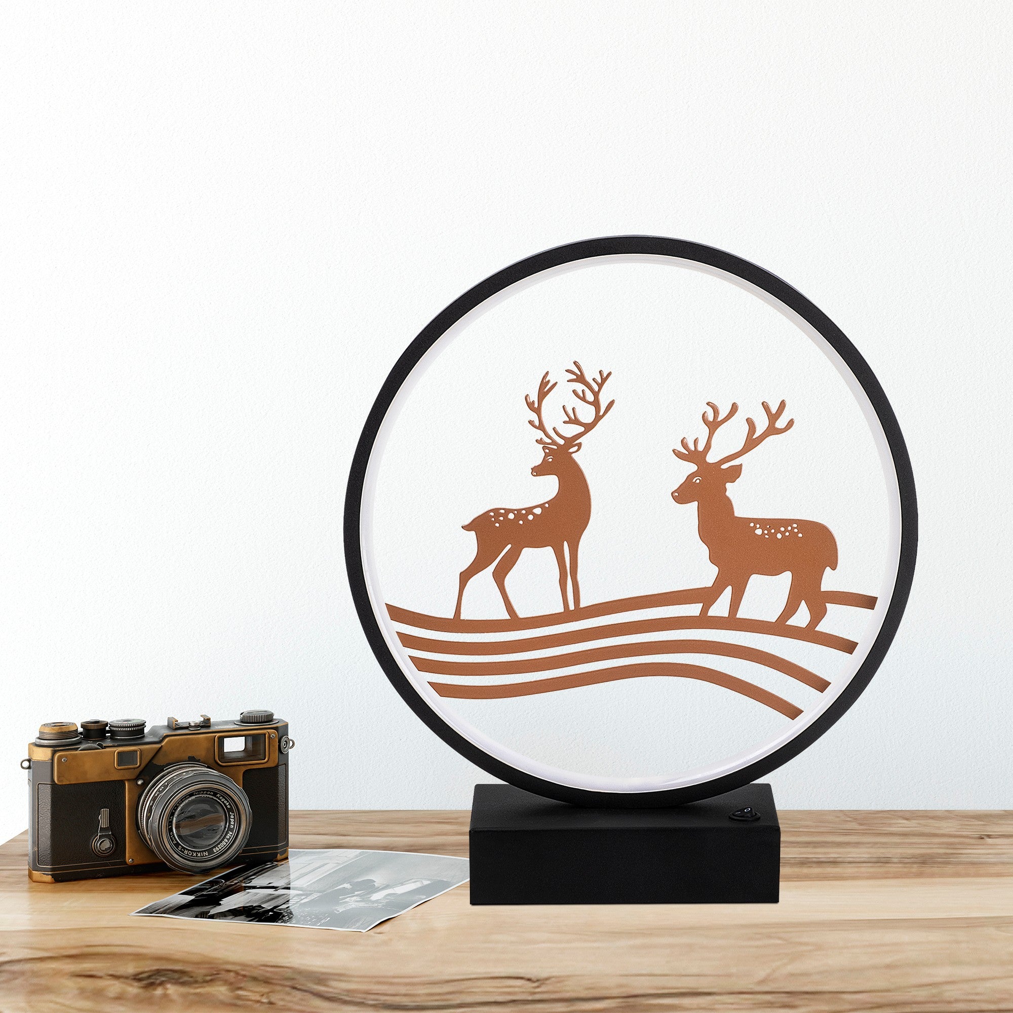 Candeeiro de mesa-XMAS6-Preto
Cobre