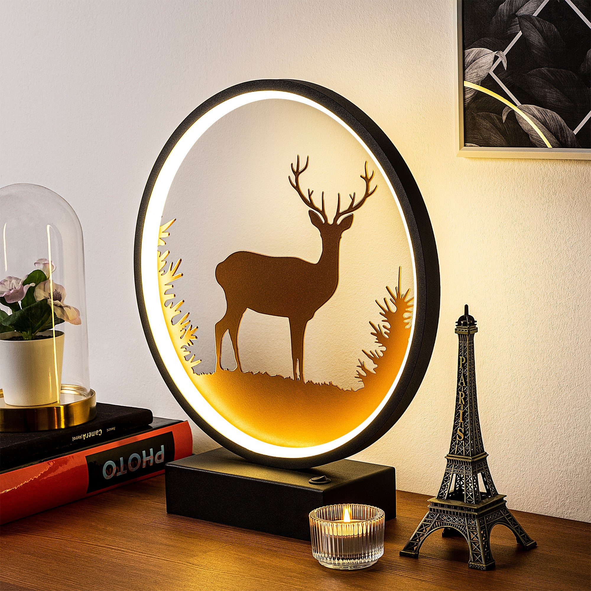 Candeeiro de mesa-XMAS7-Preto
Cobre