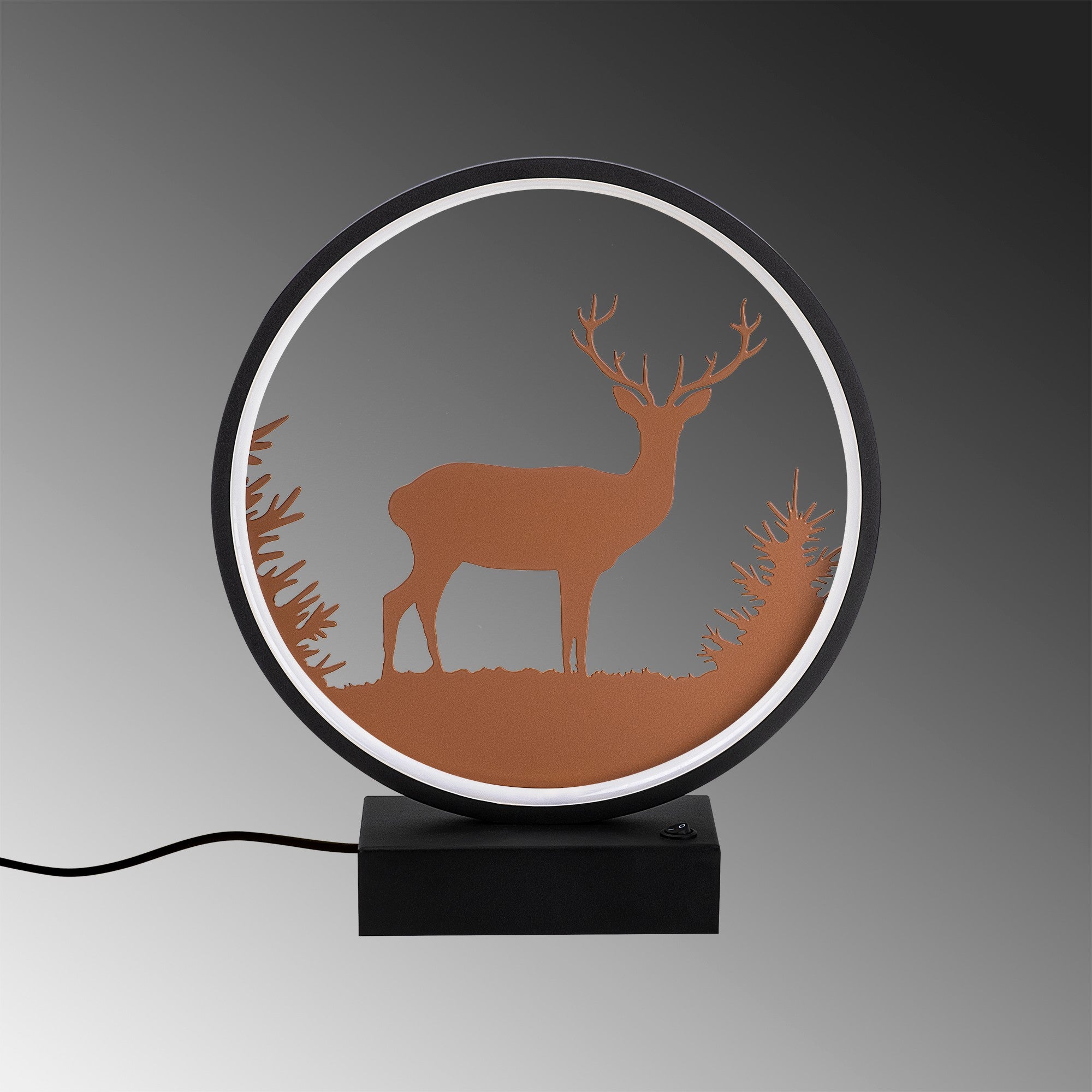 Candeeiro de mesa-XMAS7-Preto
Cobre